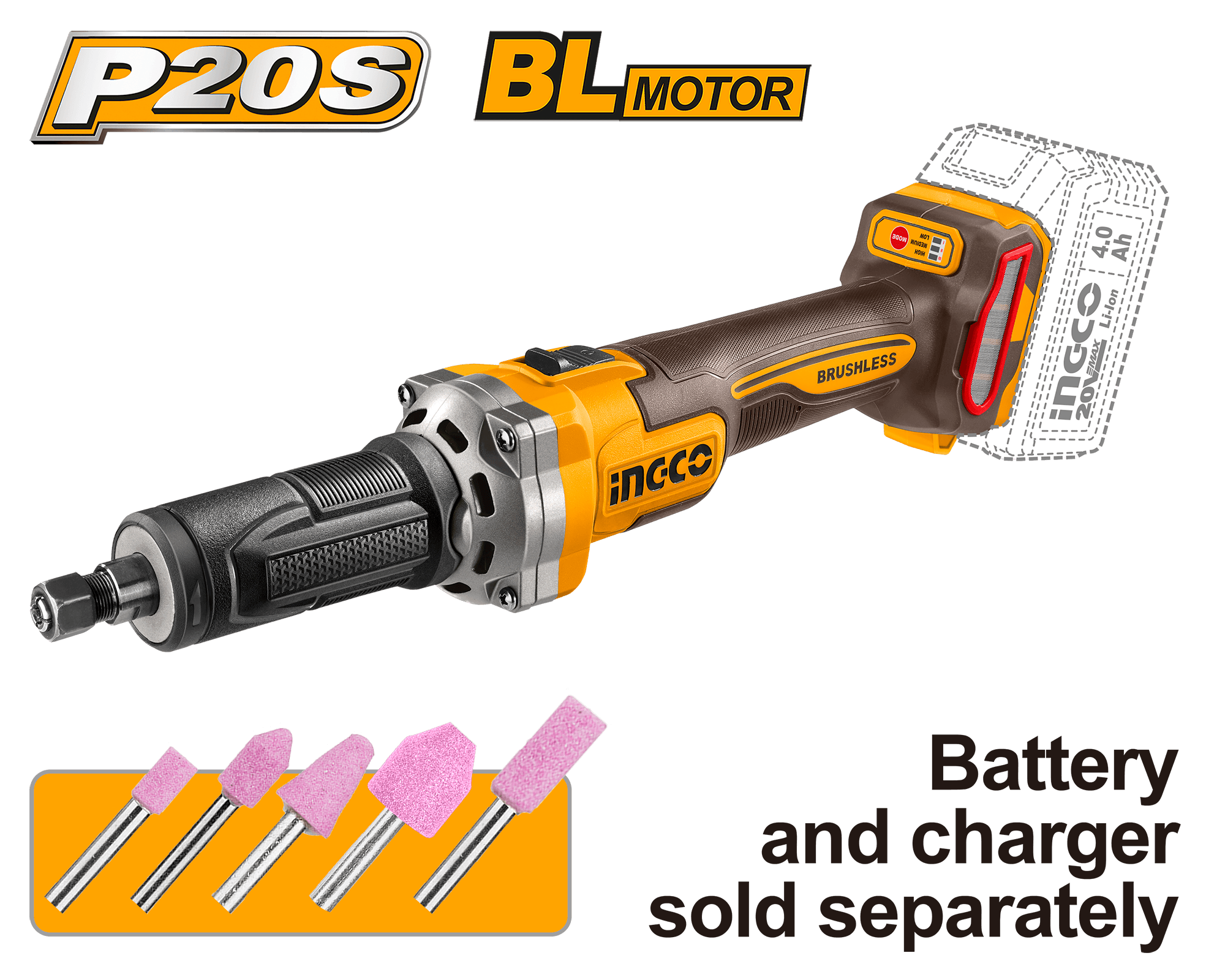 Polizor Drept (Biax) 20V