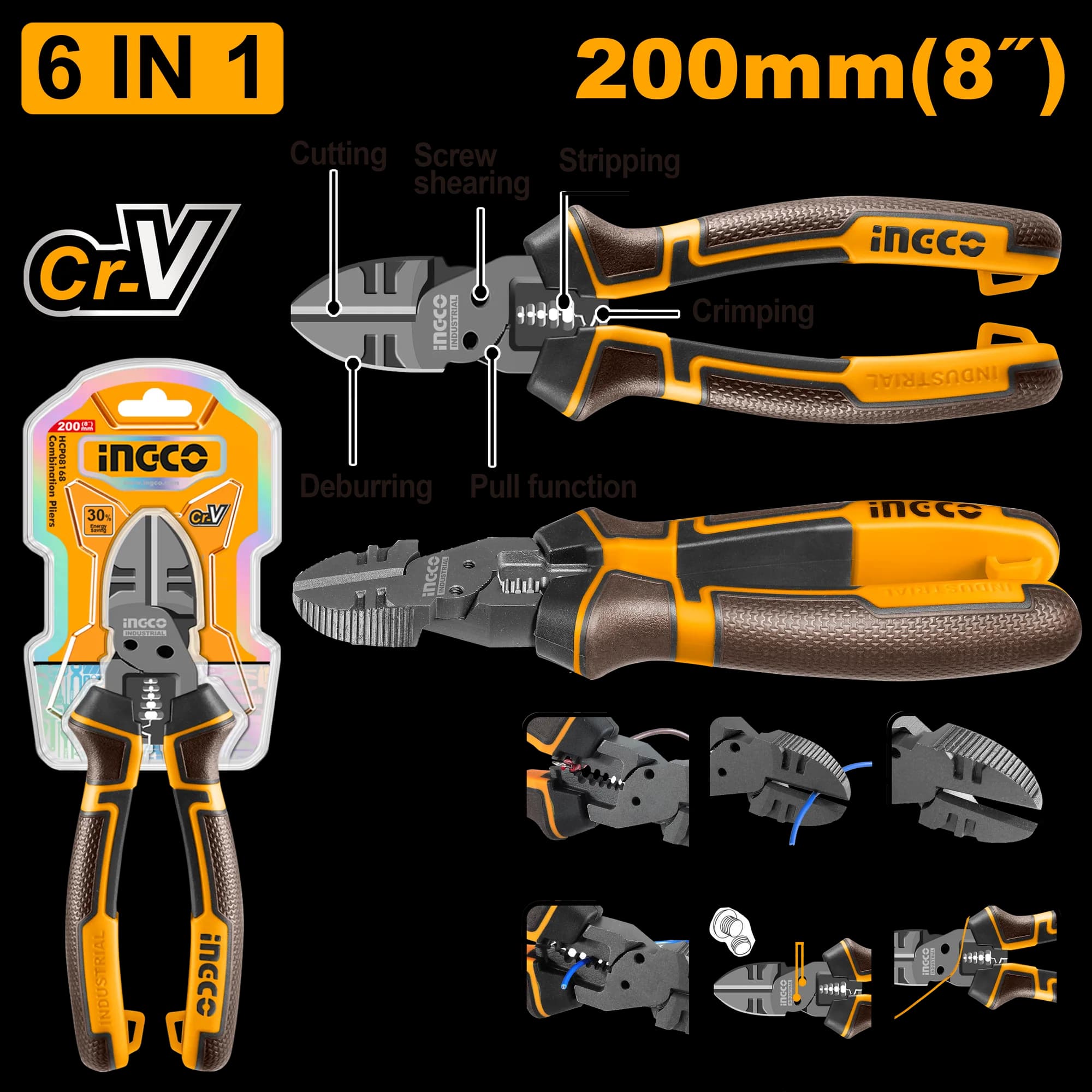 Cleste Multifunctional 8" 6 functii