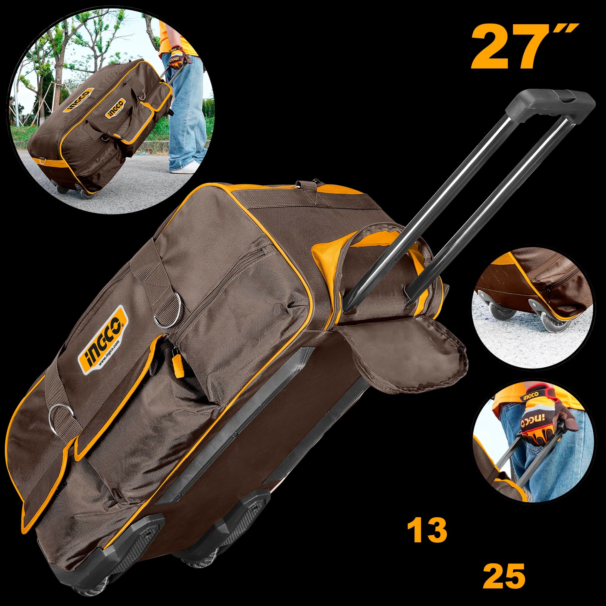 Geanta INGCO Tip Troler 25kg