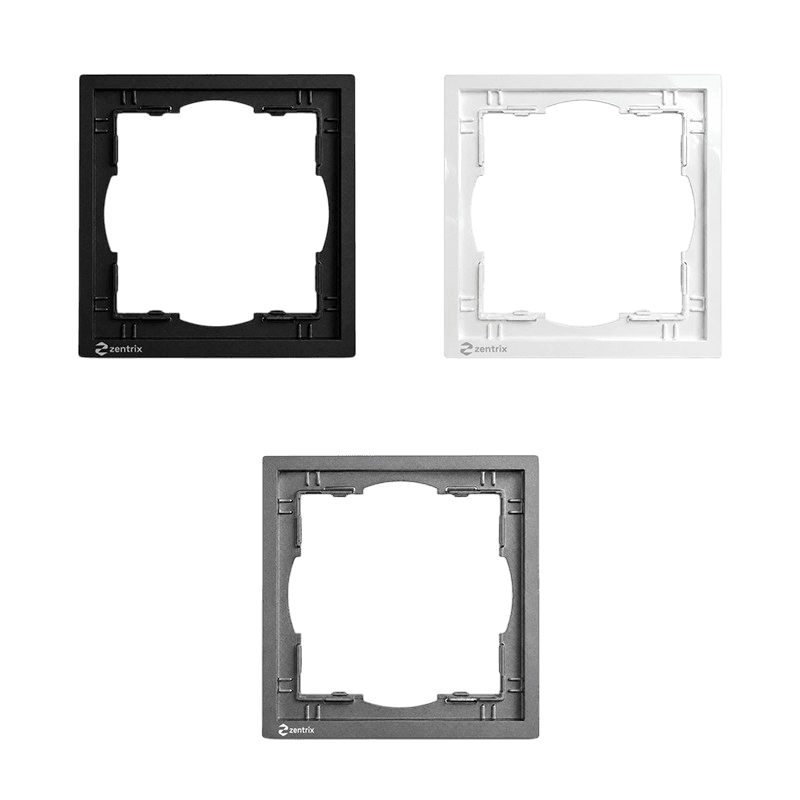 Rama 1 modul 80 x 80 mm NEAGRA