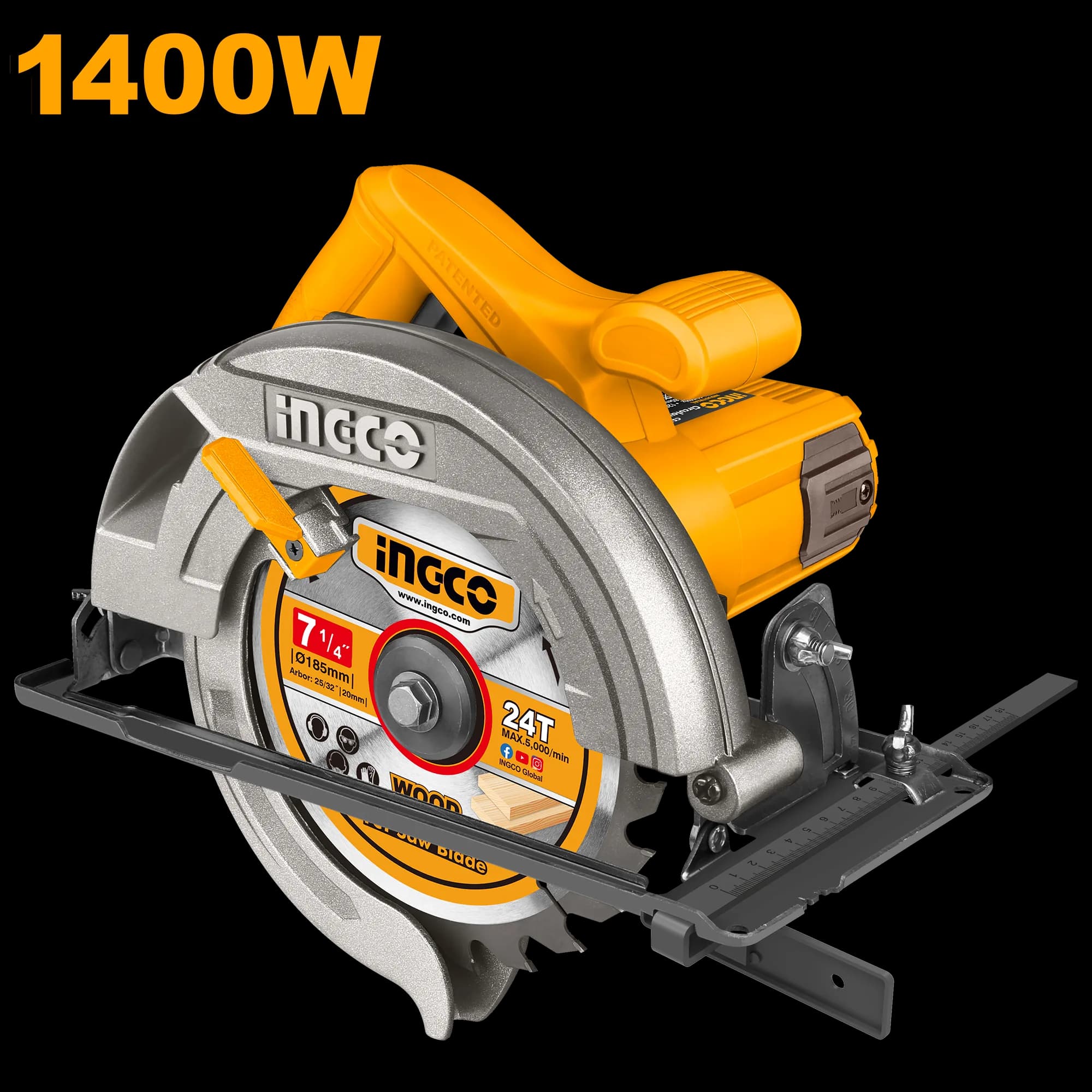 Fierastrau Circular 1400W SuperSelect 185mm