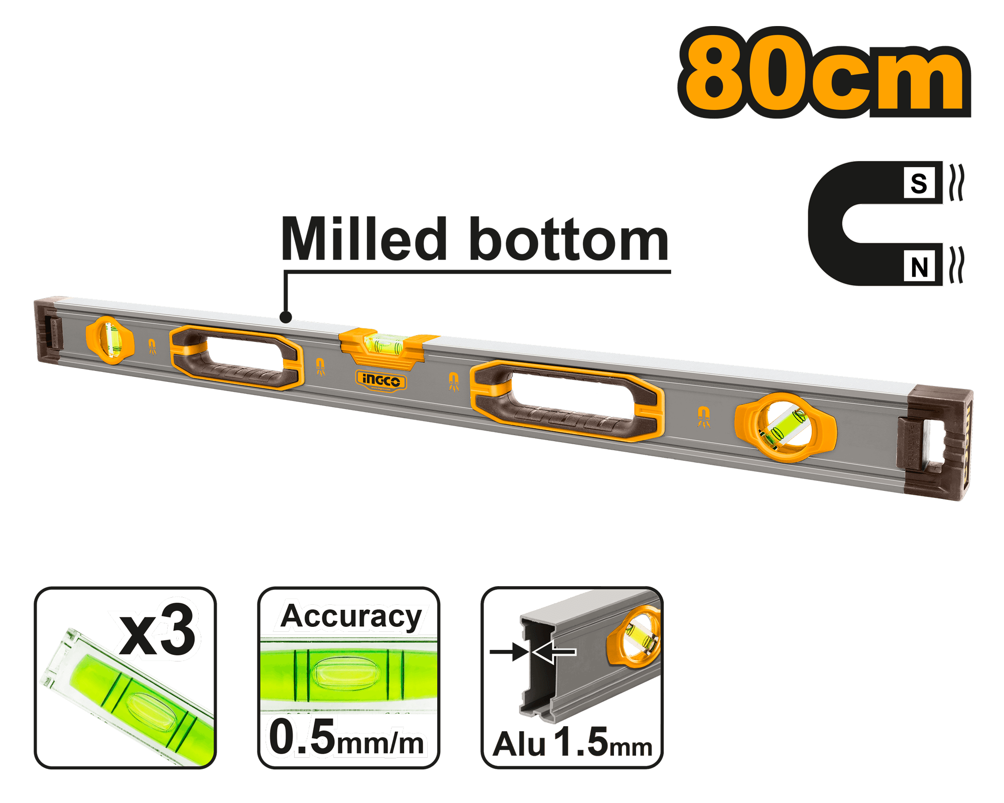Boloboc 120 cm Magnetic Industrial