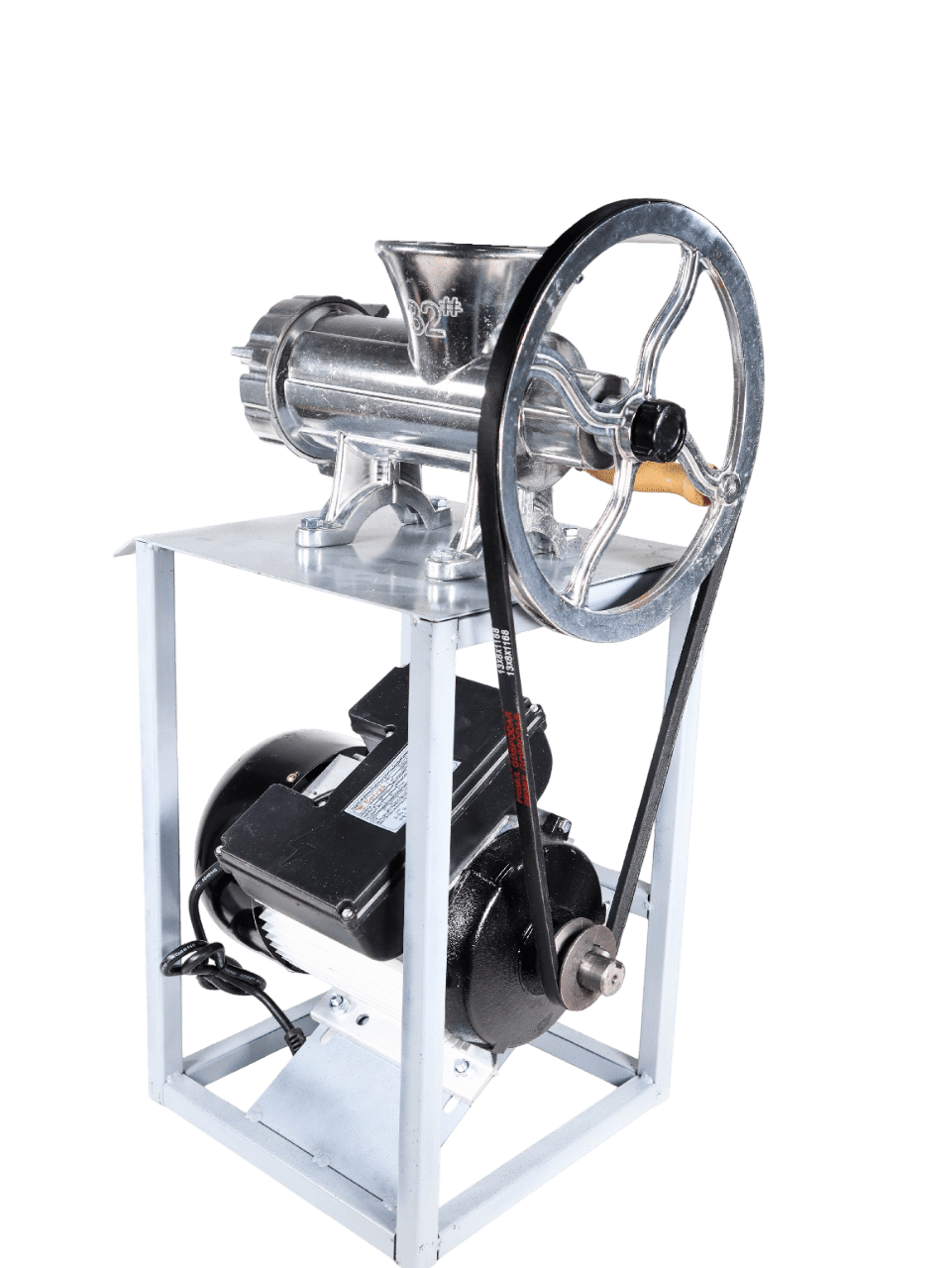Masina Carne Nr.32 AL cu Suport Motor Electric 1.5kw