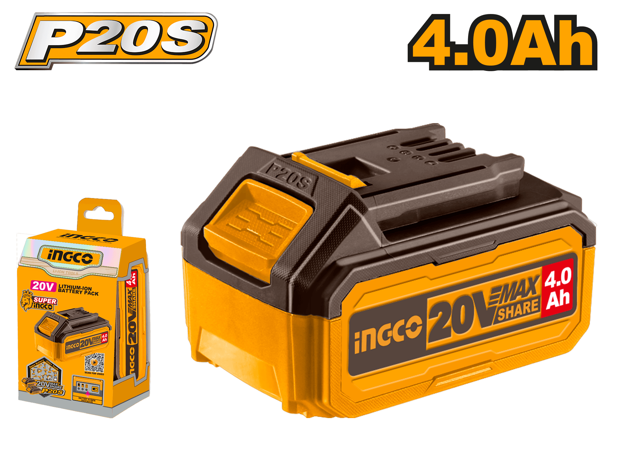 Baterie (Acumulator) 20V 4Ah