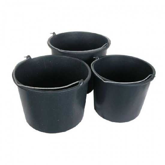 Galeata Plastic Neagra 20L