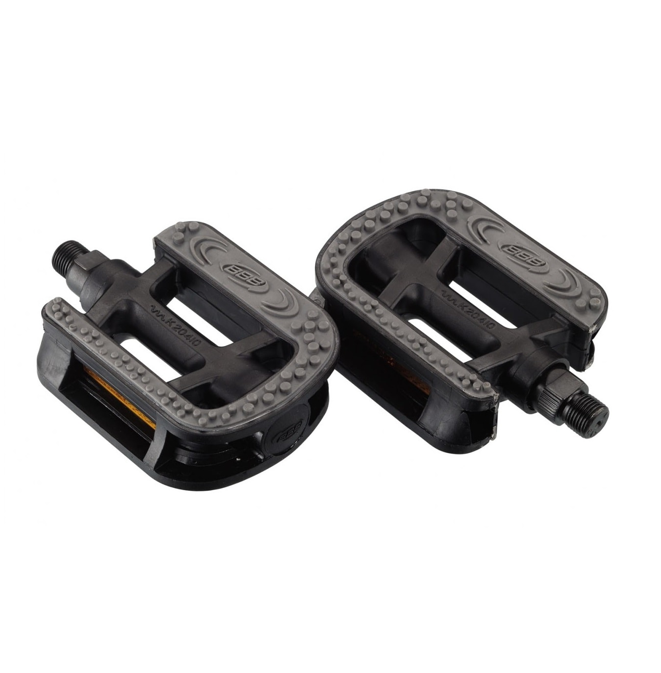 Pedale Plastic Drepte Gri / Albastre / Rosi