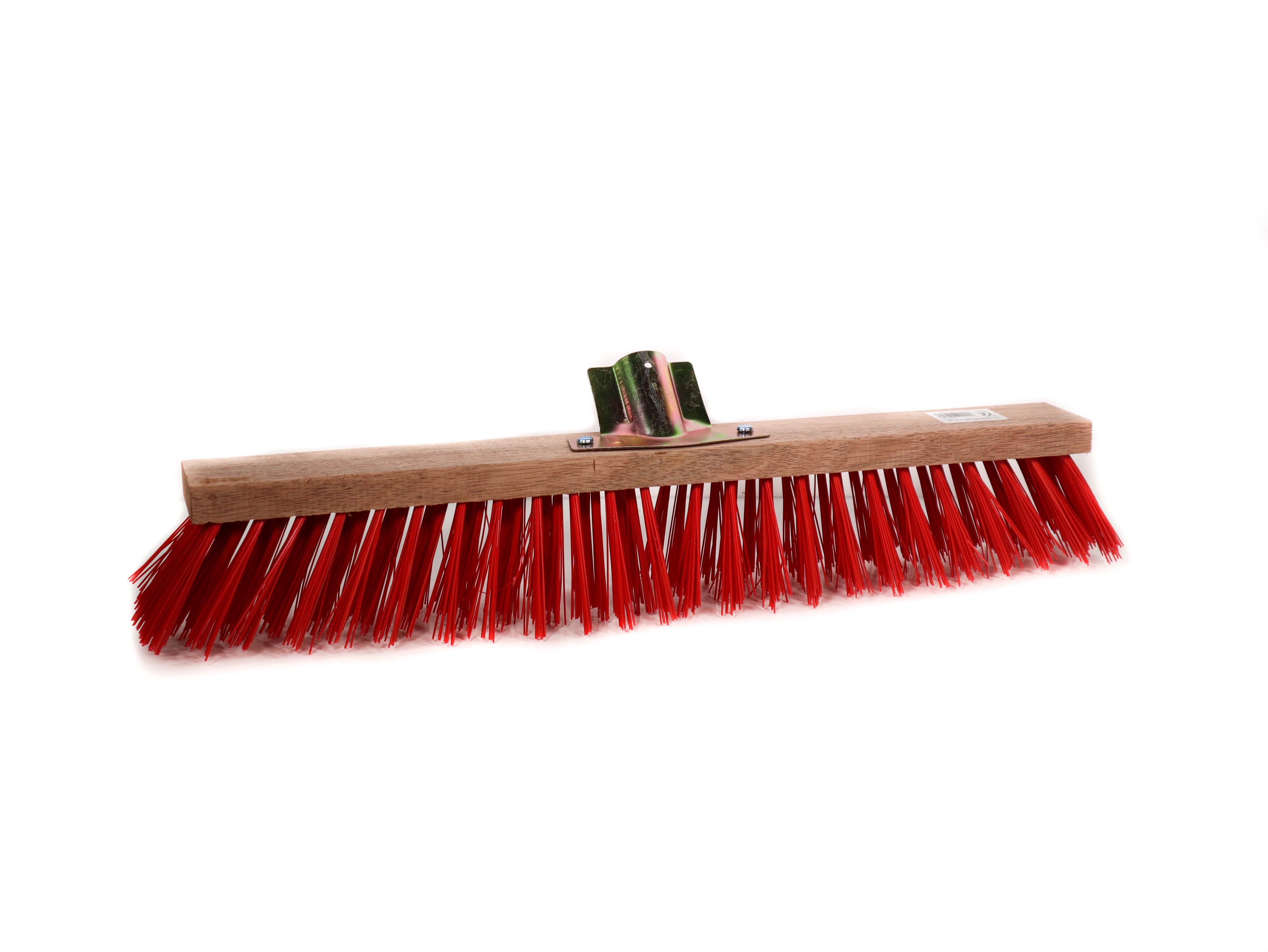 Perie Curte cu Fir din PVC 60 cm suport lemn