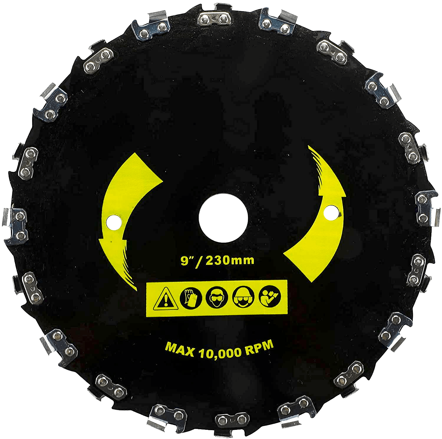 Disc Motocoasa Negru cu Lant Motofierastrau