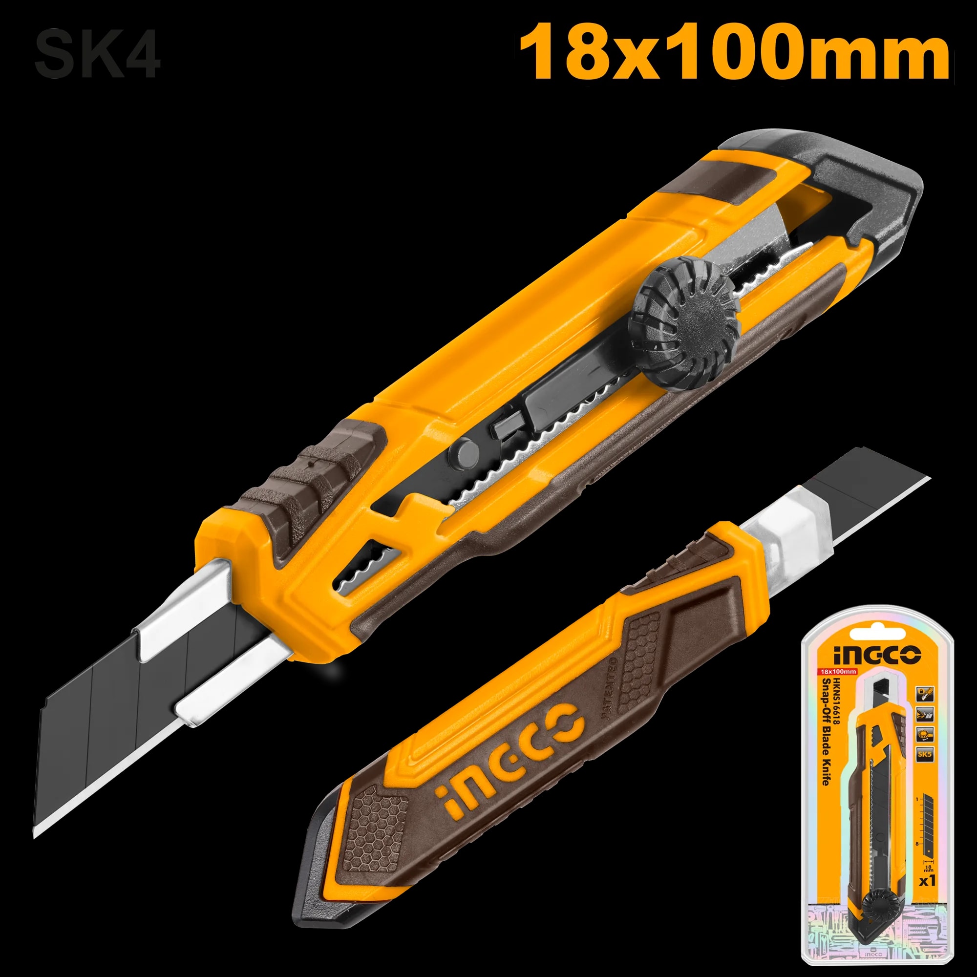 Cutter Plastic cu Strangere Lama