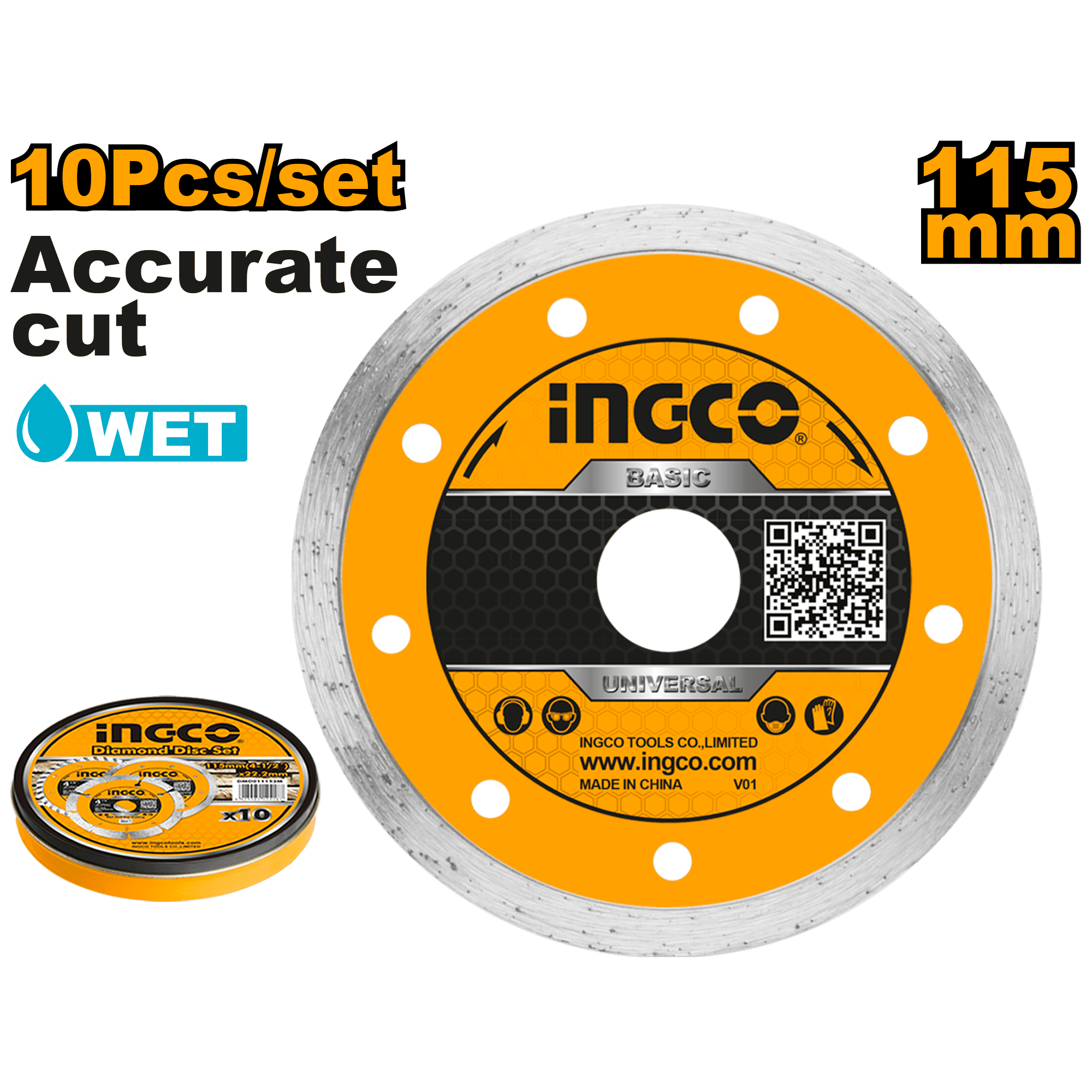 Disc Diamantat Continuu 180mmX5mm