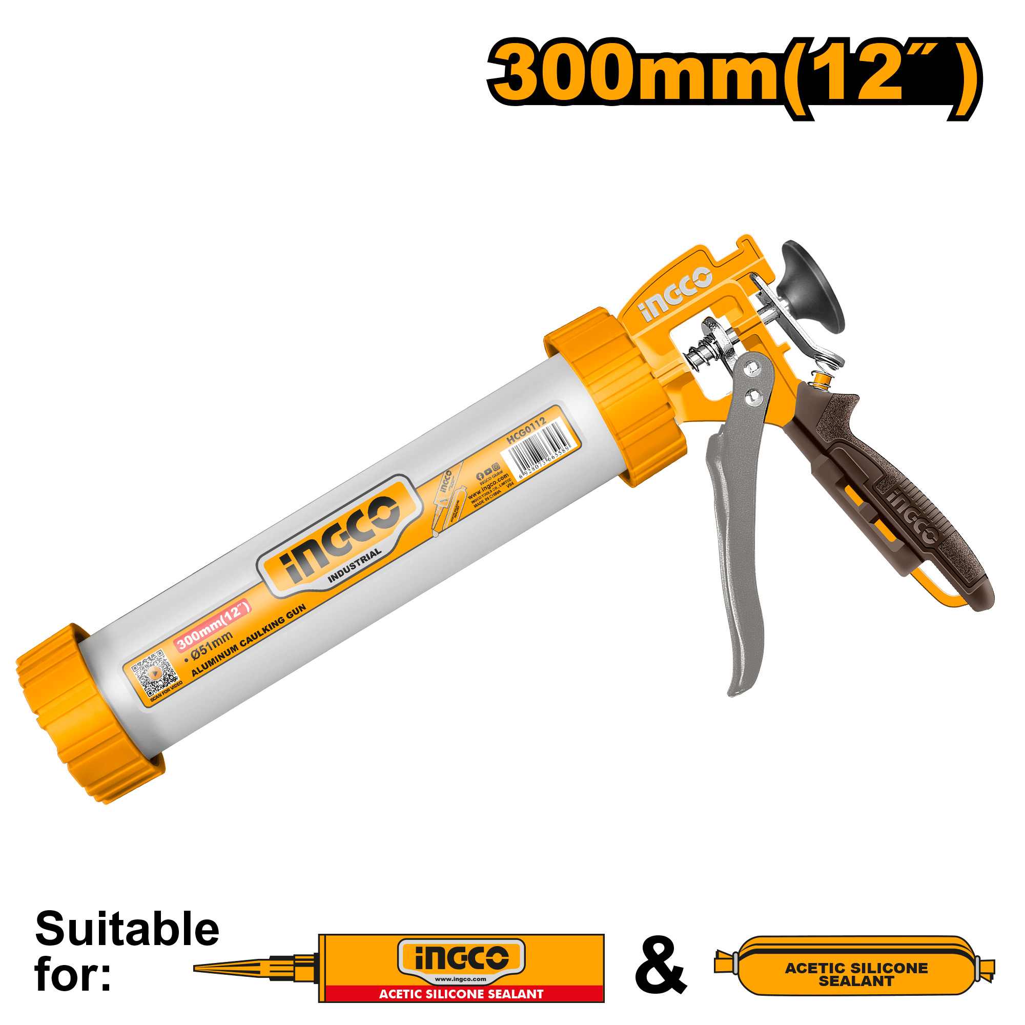 Pistol Silicon 9" Aluminiu