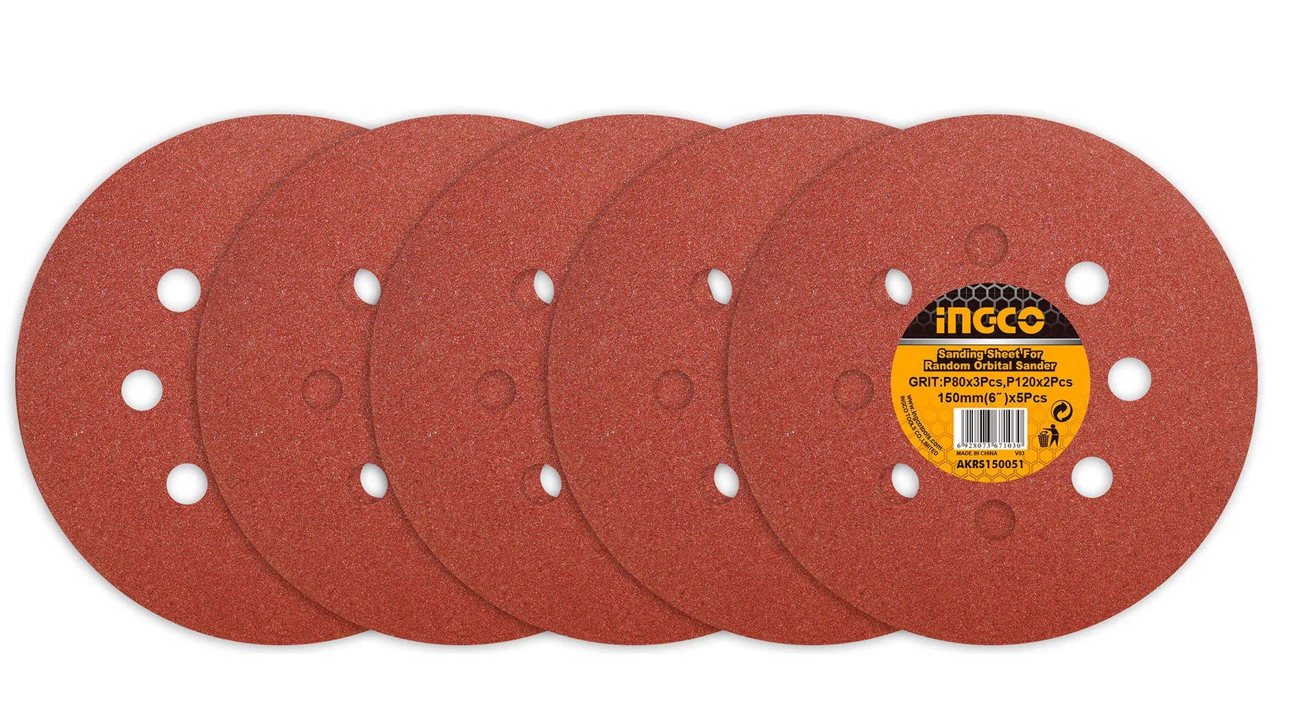 Smirghel 150mm Set 5buc
