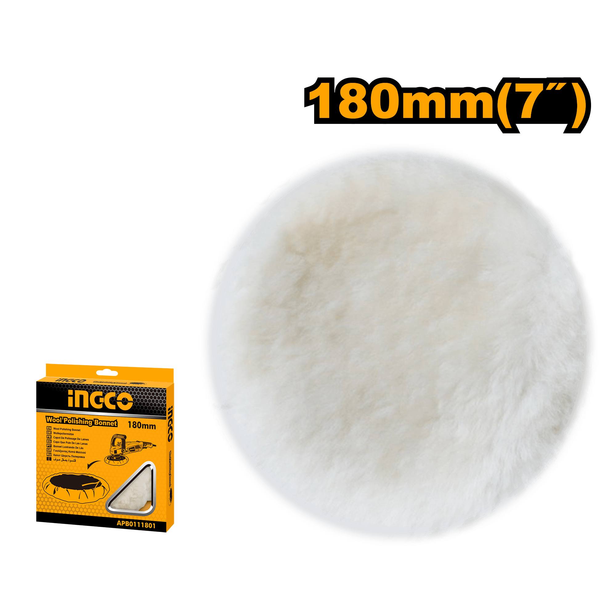 Disc Polish Textil 180mm