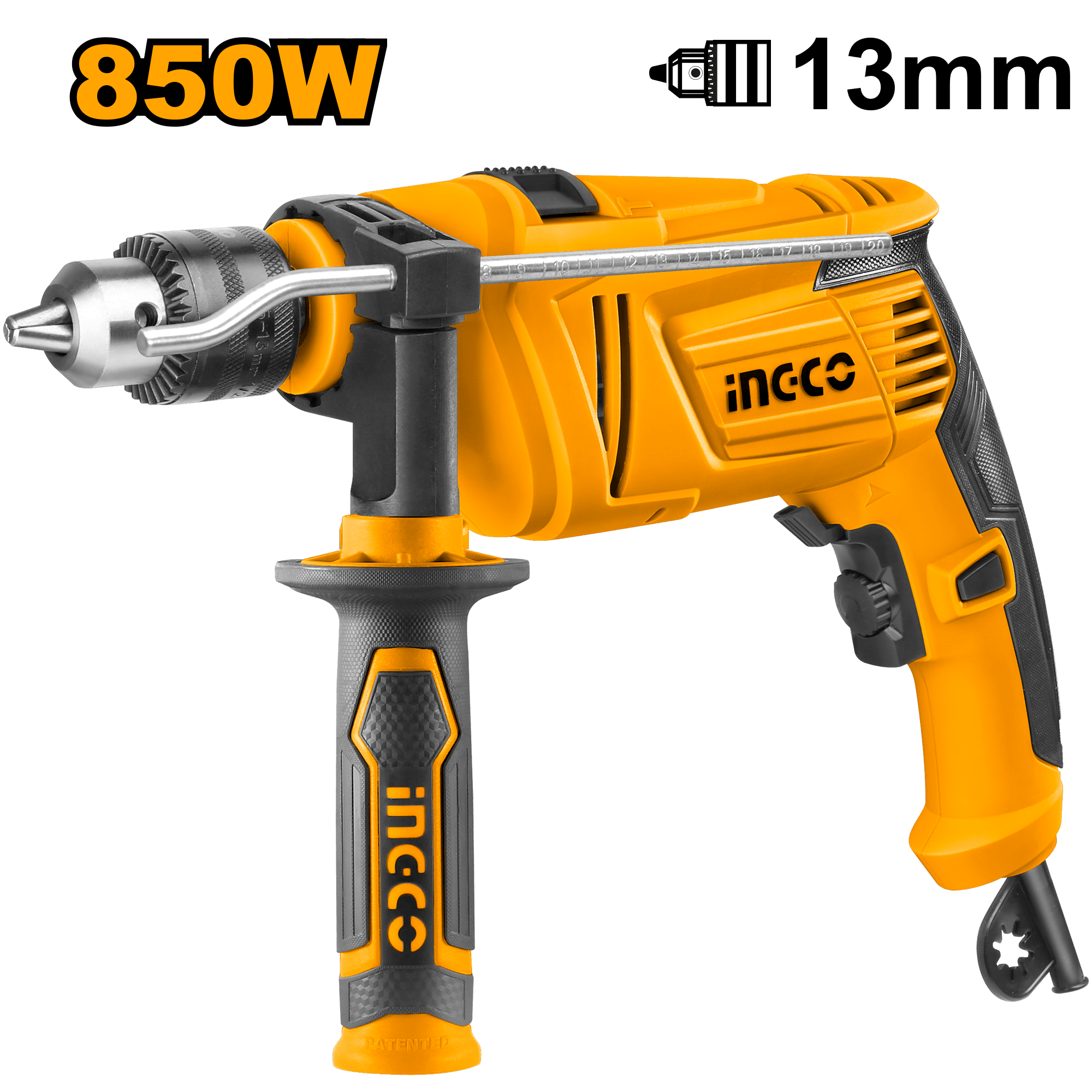 Bormasina 850W cu Impact Mandrina Metal