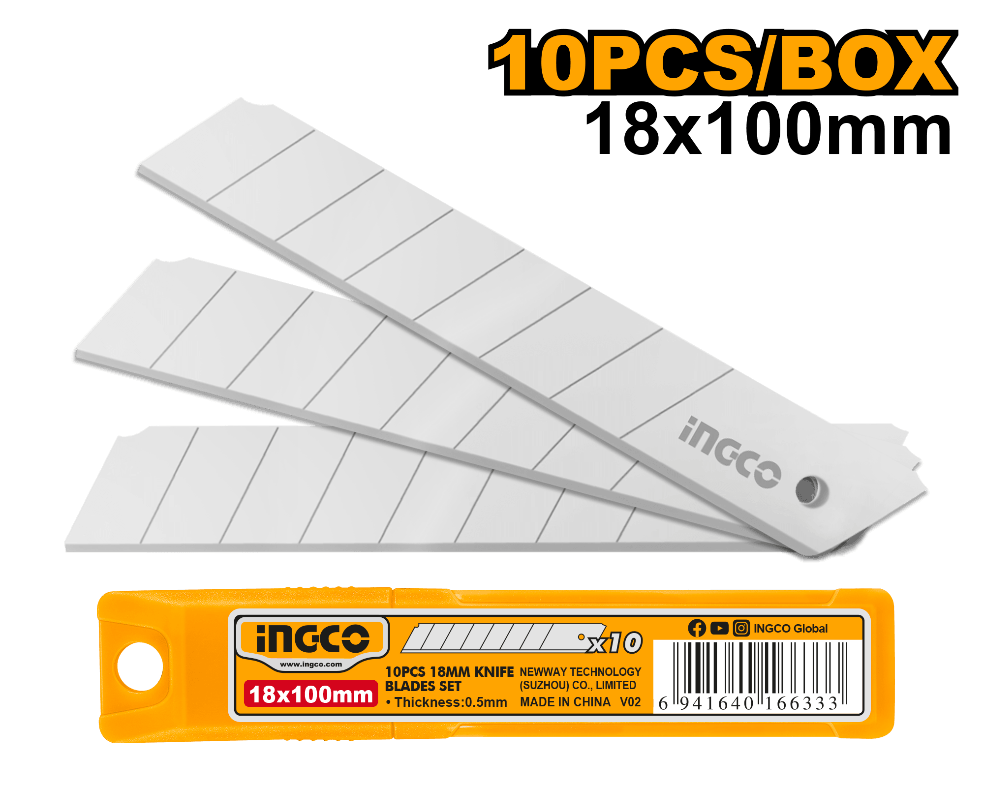 Rezerve Lame Cutter 18mm Set 10buc