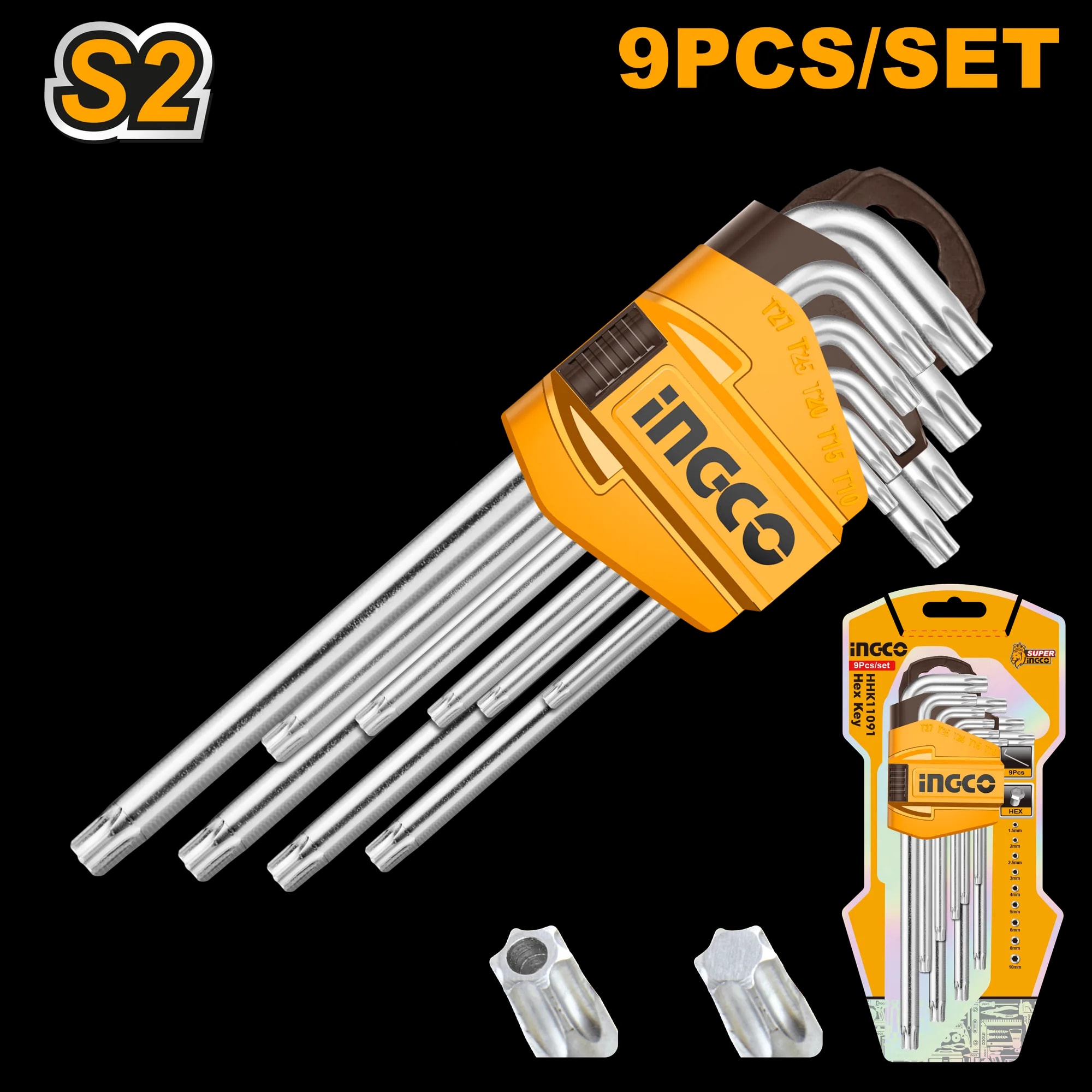 Set Torx Lung 9pcs