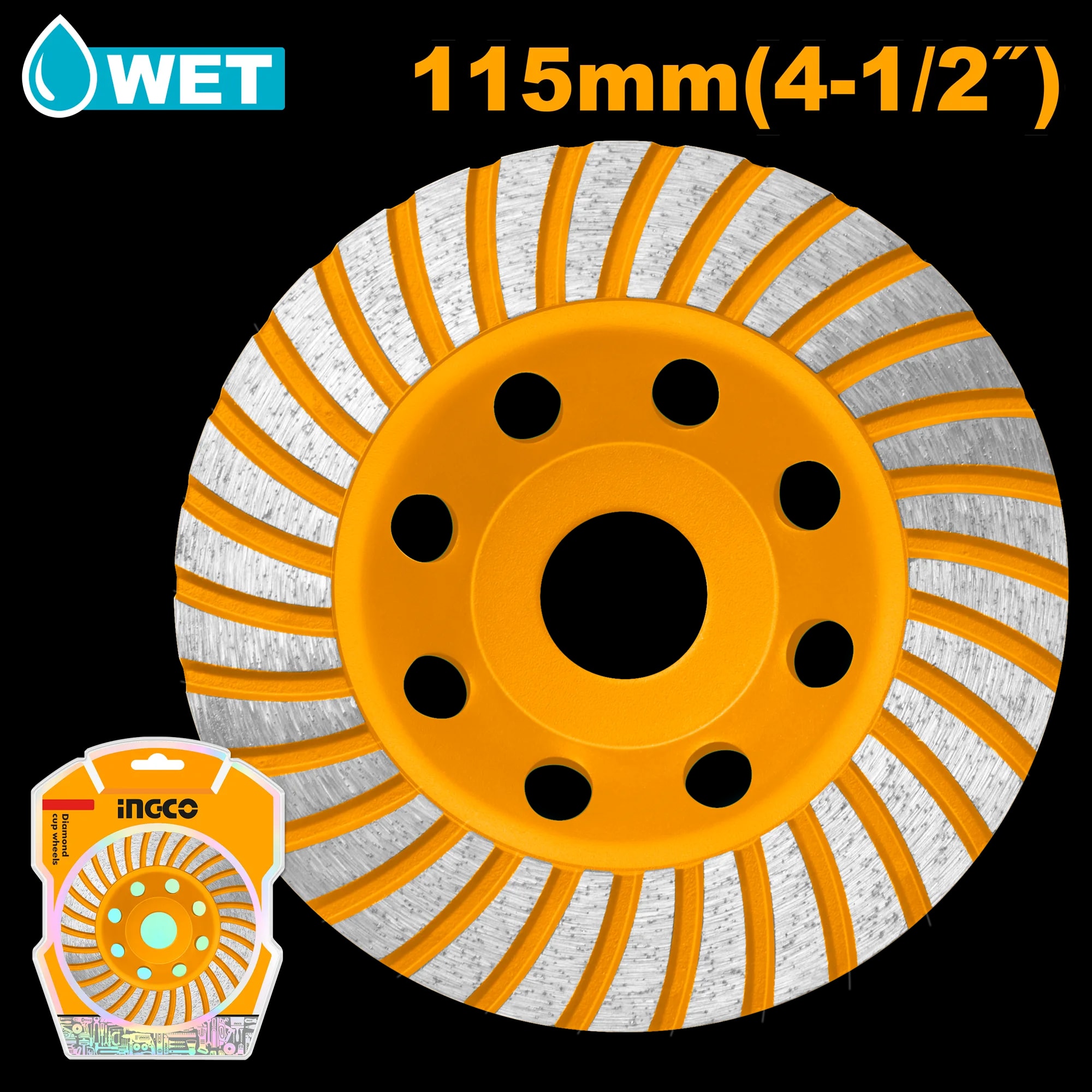 Disc Diamantat Slefuit Turbo 125mm
