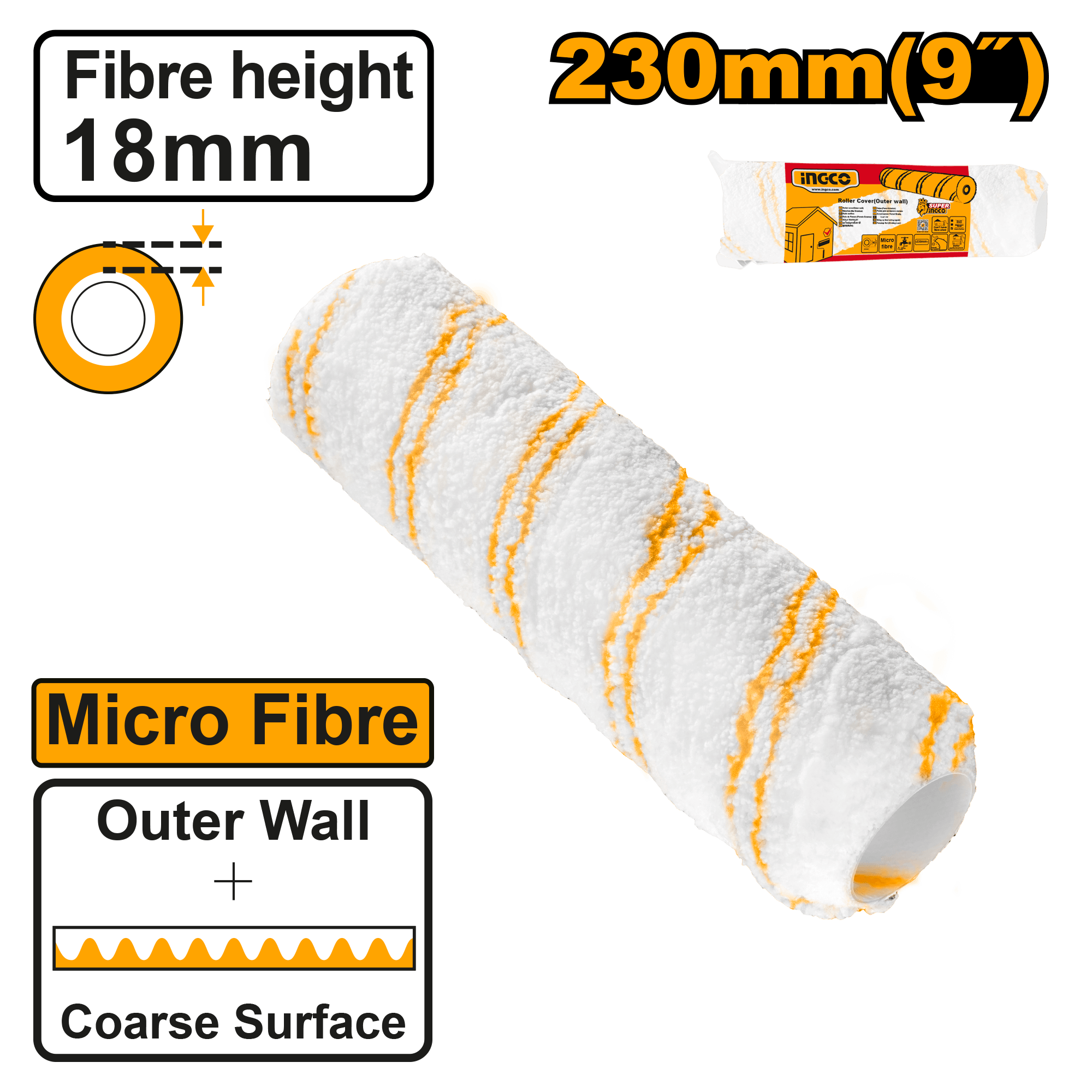 Rezerva Trafalet 230mm Fibra 18mm Exterior