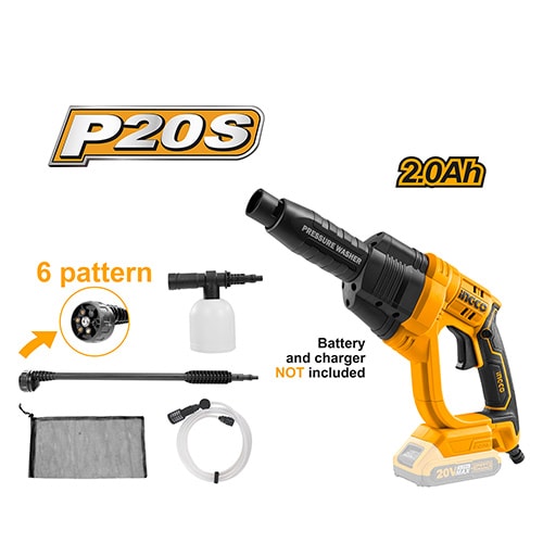 Aparat de Spalat cu Presiune 20V pe Furtun