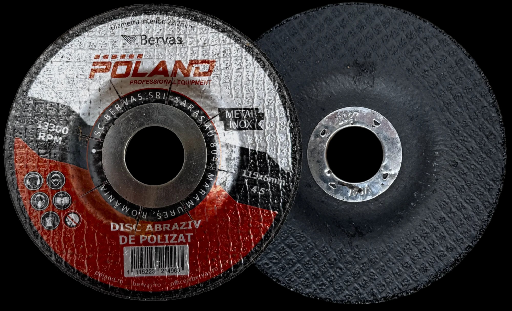 Disc Abraziv Poland pentru Polizat 180x6.0mm