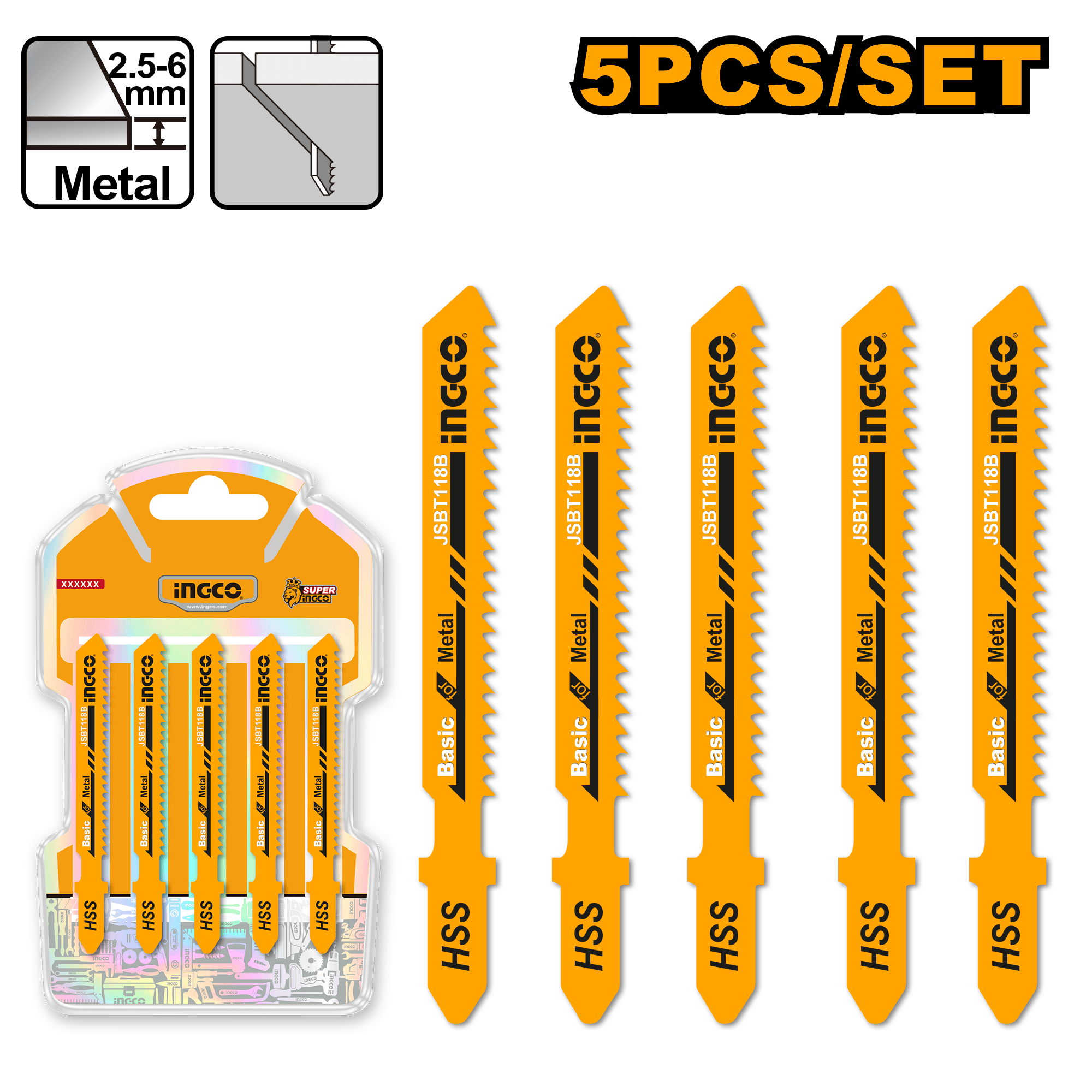 Panze Pendular Metal Set 5buc
