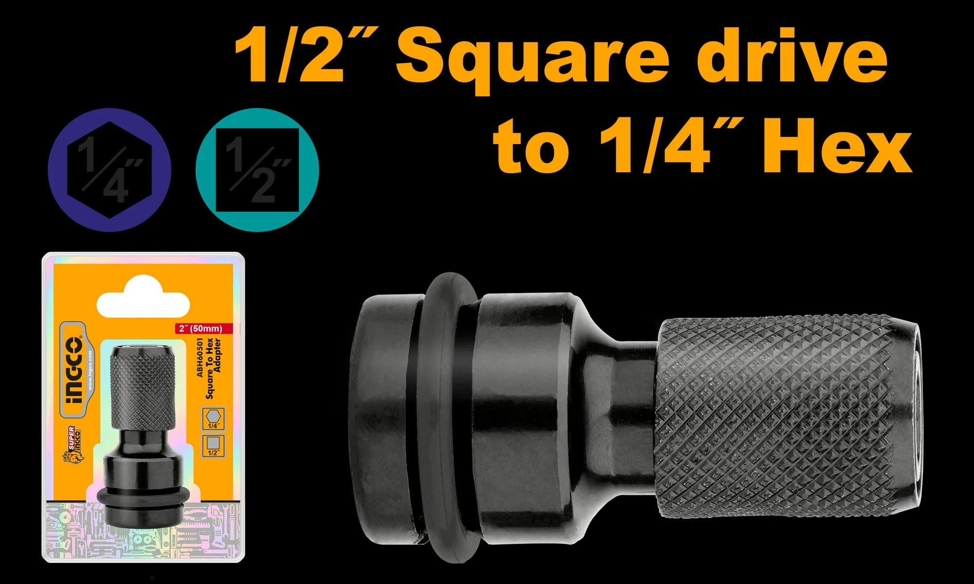 Adaptor Tubulara 1/2 la 1/4 HEX