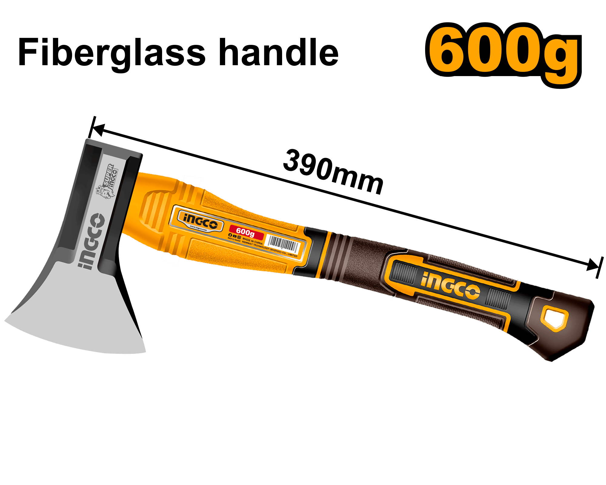 Secure cu Maner de Fibra 600g