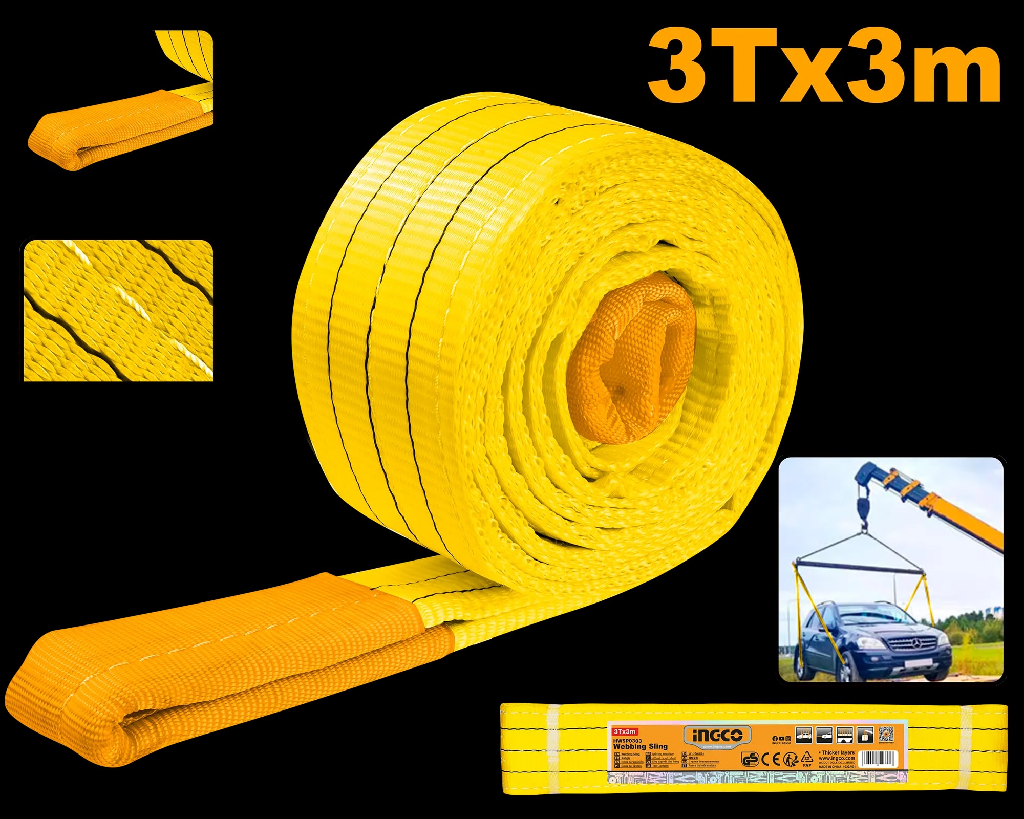 Centura (Sufa) Tractare 3T 3m