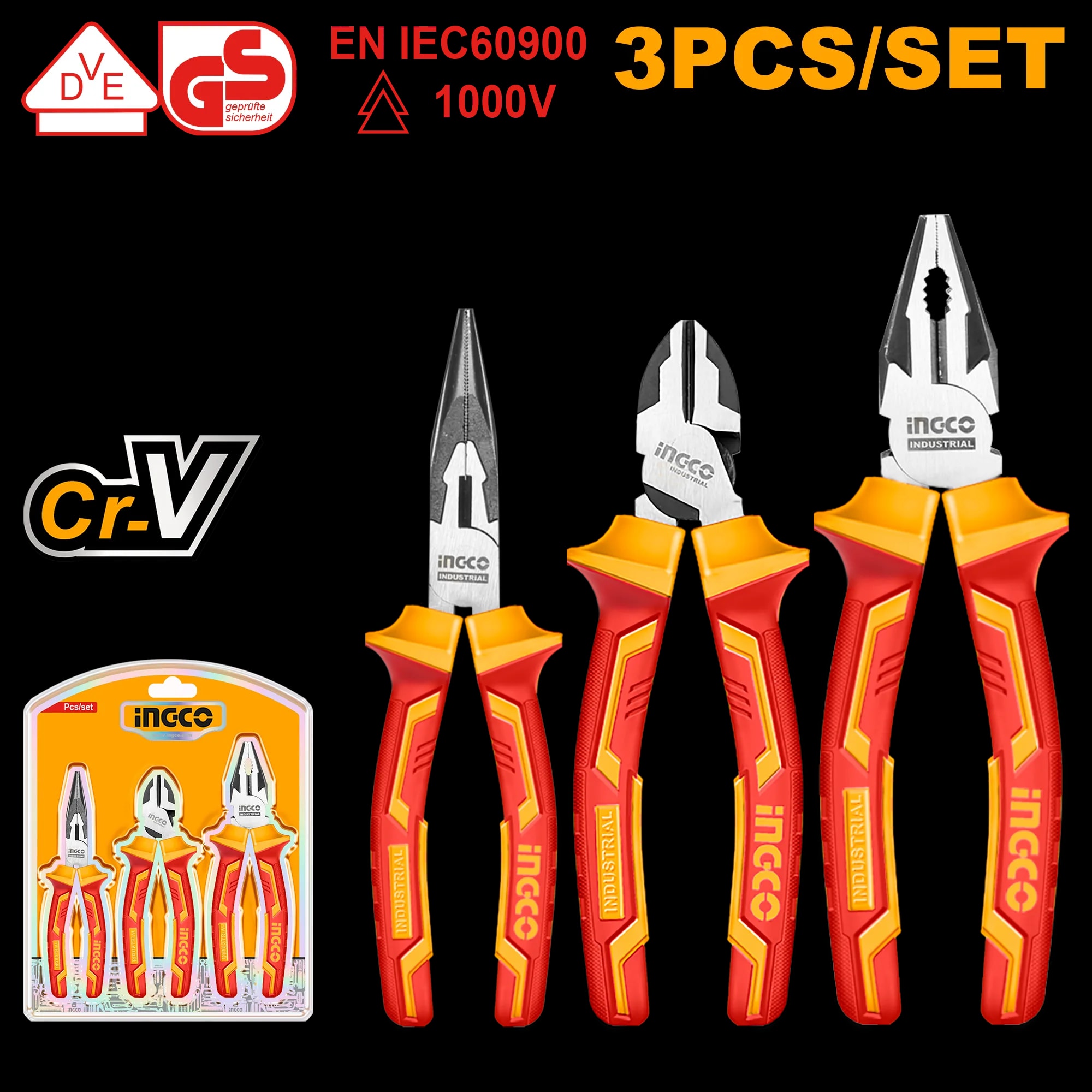 Patenti Maner Izolat Set 3buc
