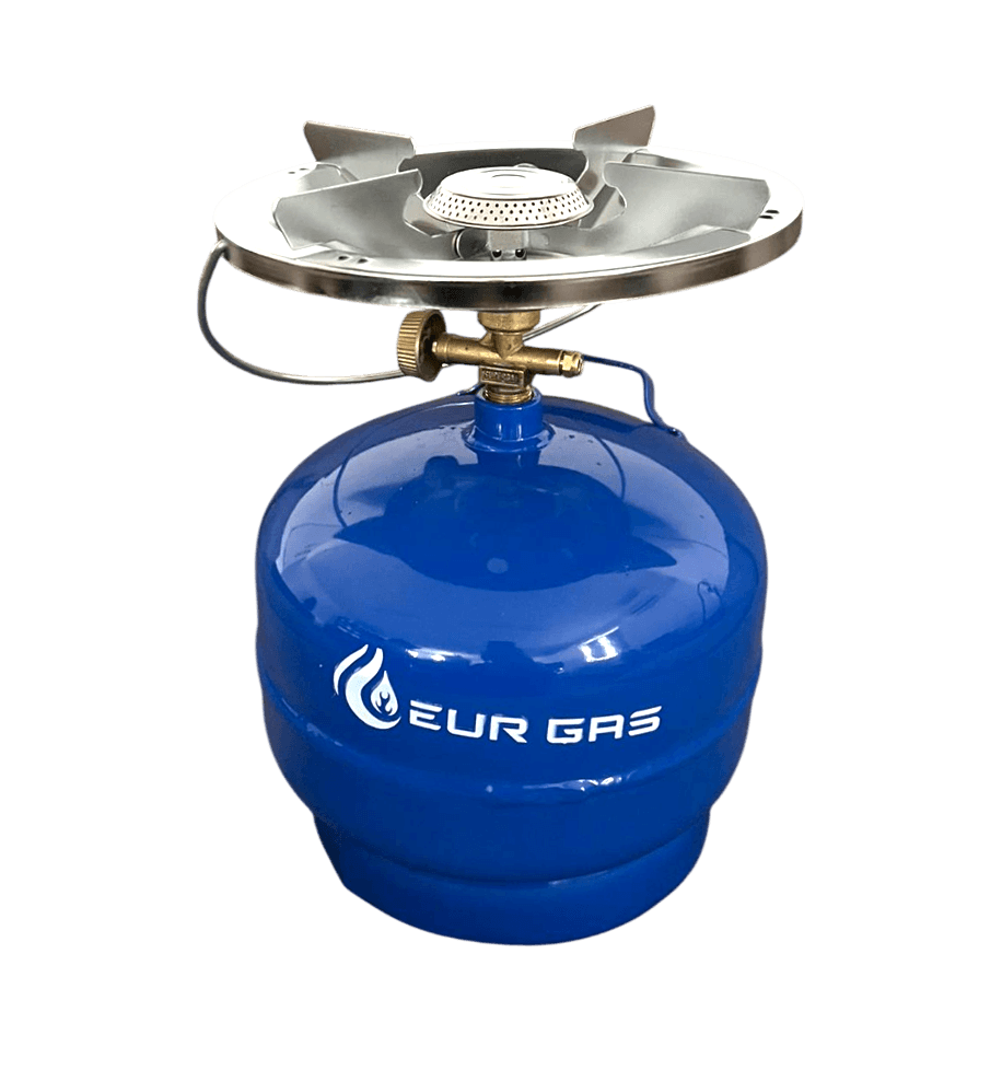 Butelie Camping EurGas 2kg 4,8L cu Arzator