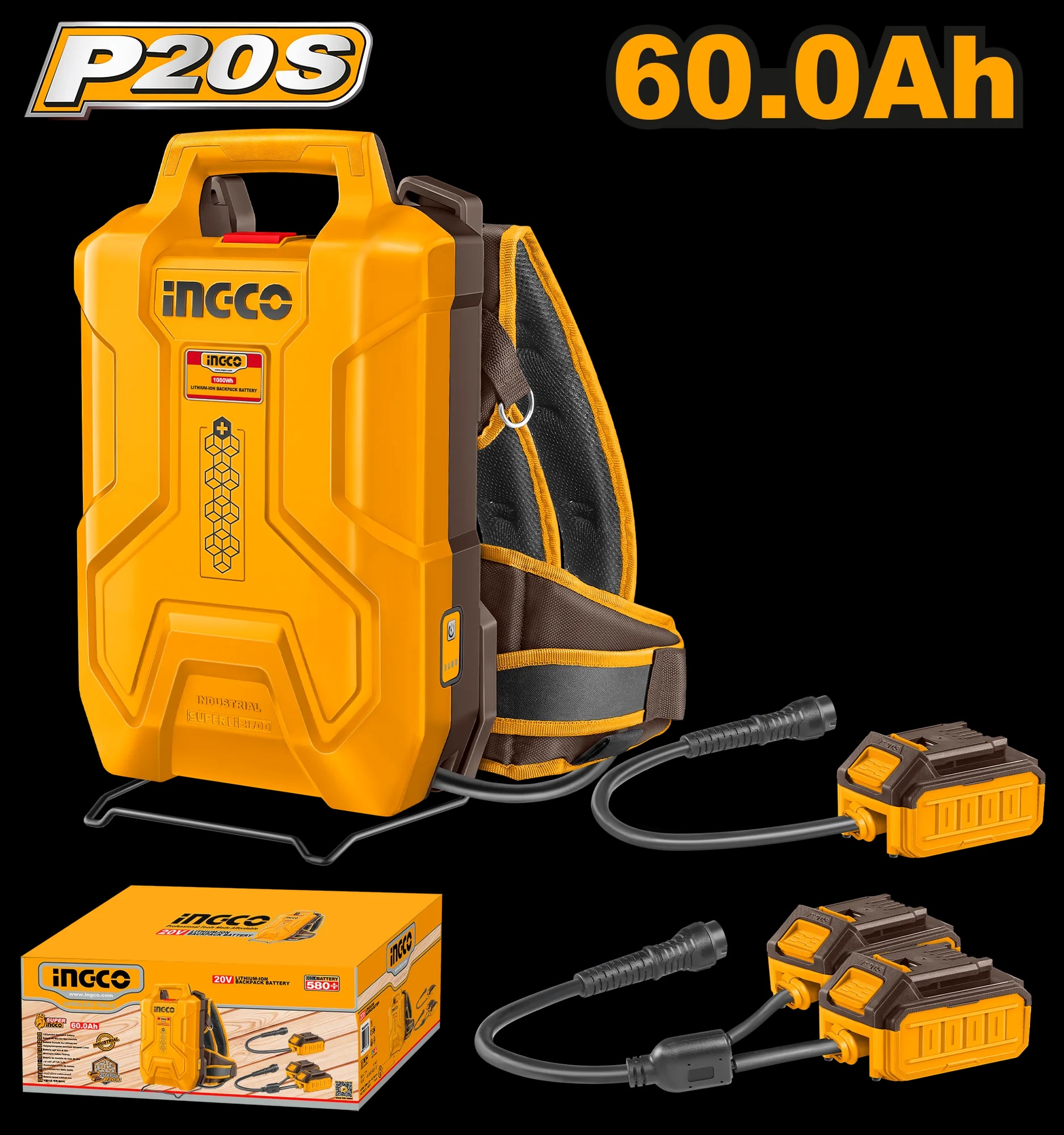Acumulator tip Rucsac 20V-40V 60Ah