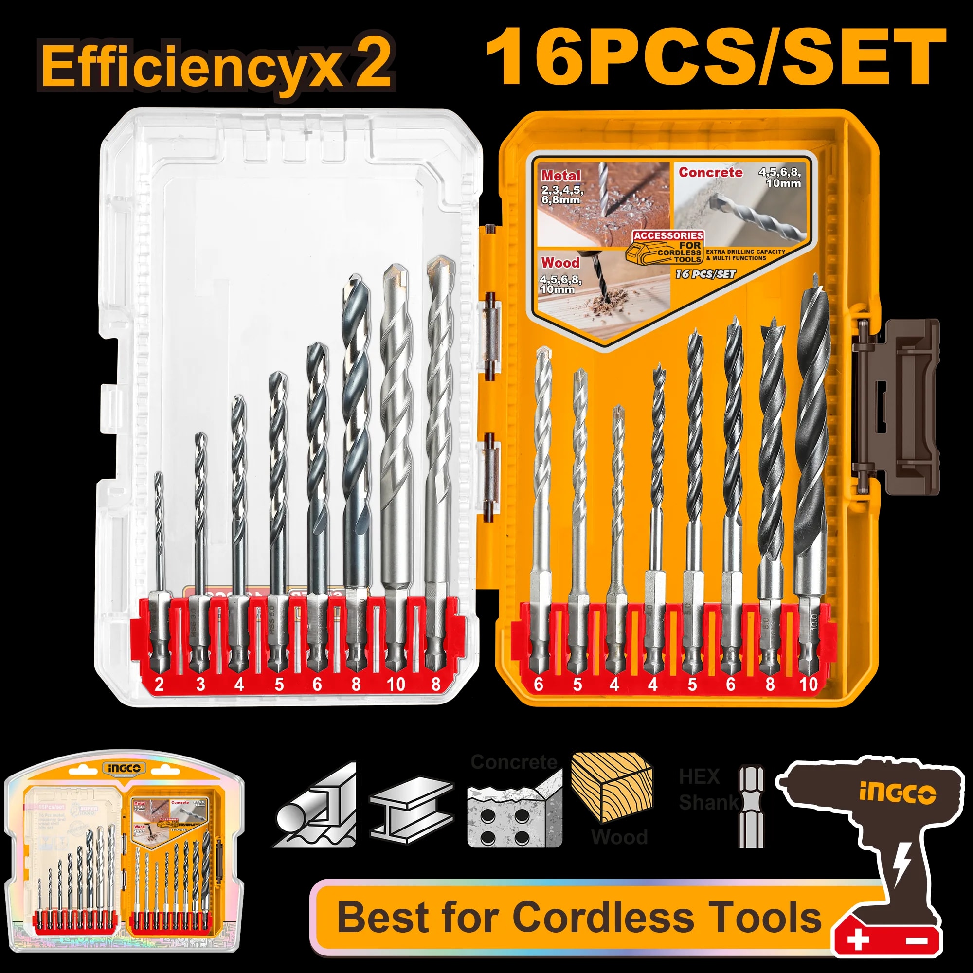 Set Burghie Multifunctionale 16buc Industrial