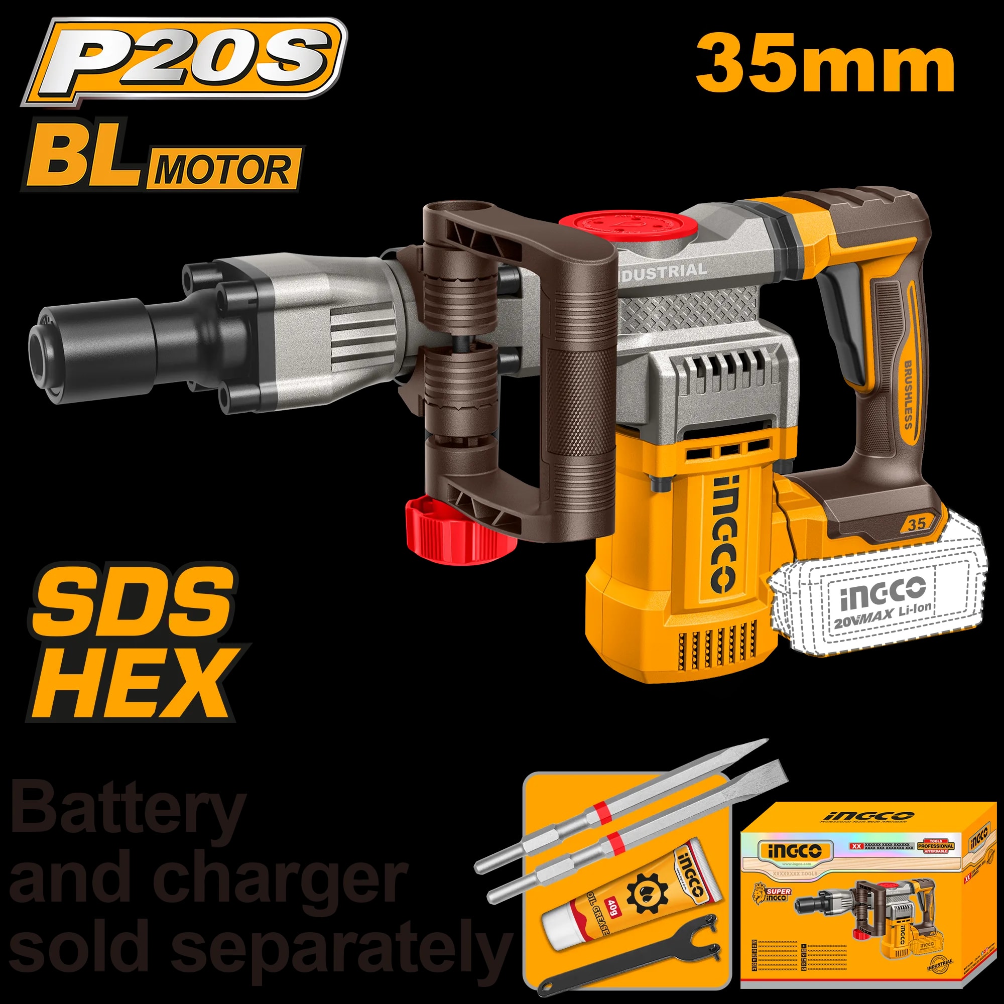 Demolator 20V SDS HEX