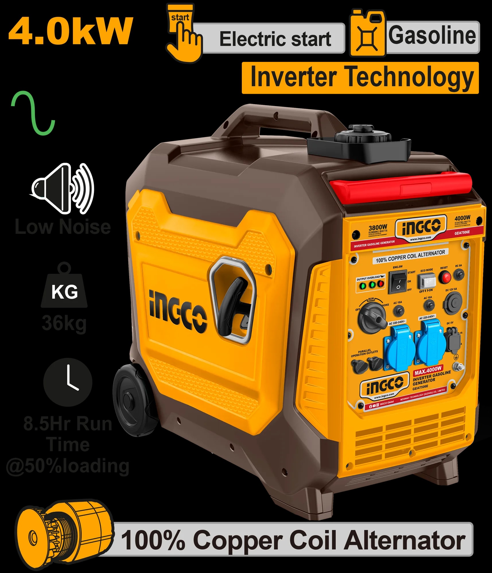 Generator 4.0KW Silent cu Invertor