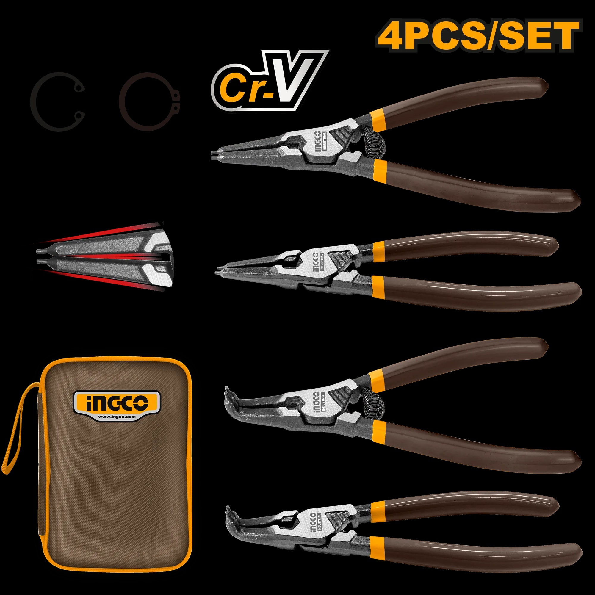 Clesti pentru Sigurante Set 4 buc