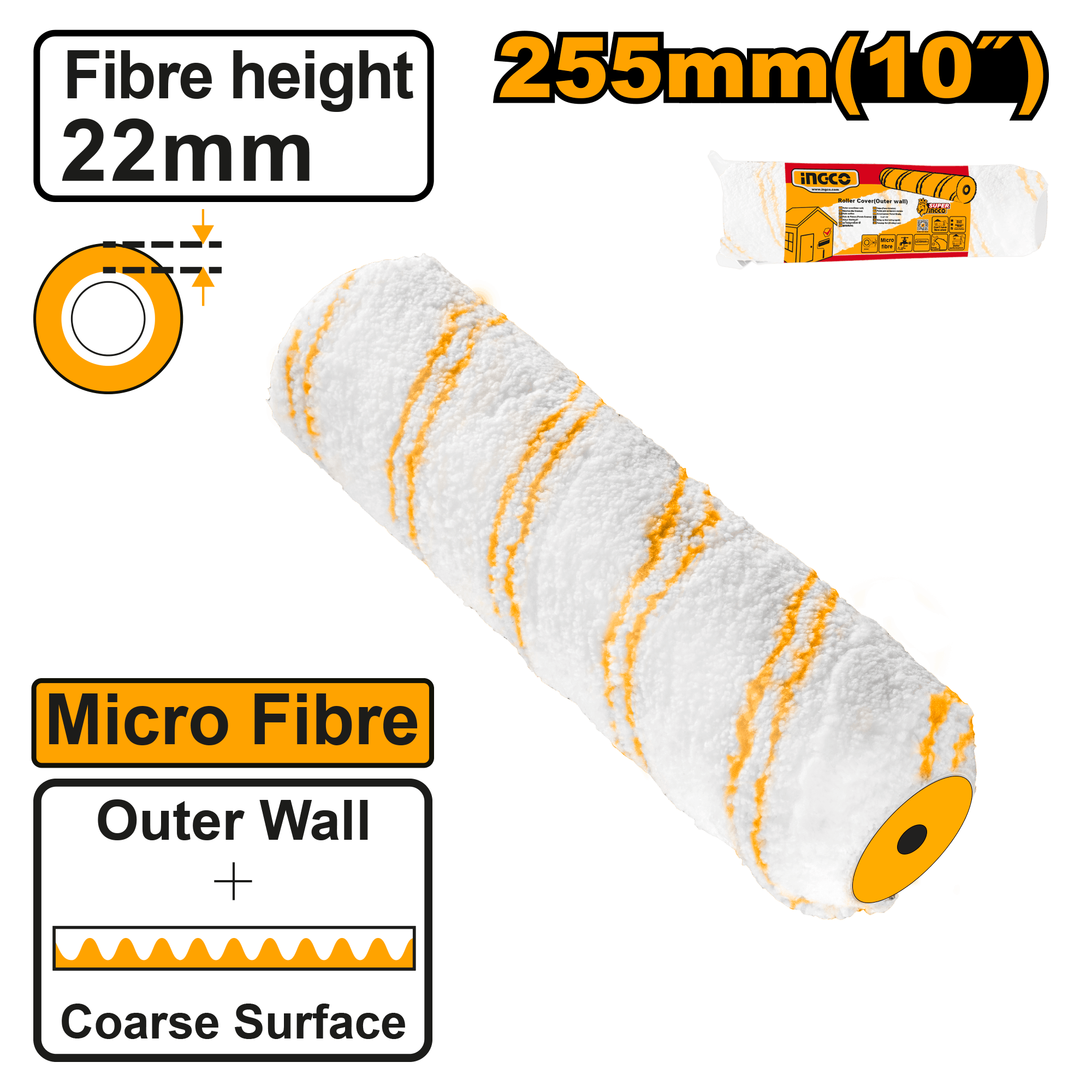 Rezerva Trafalet 255mm Fibra 22mm Exterior
