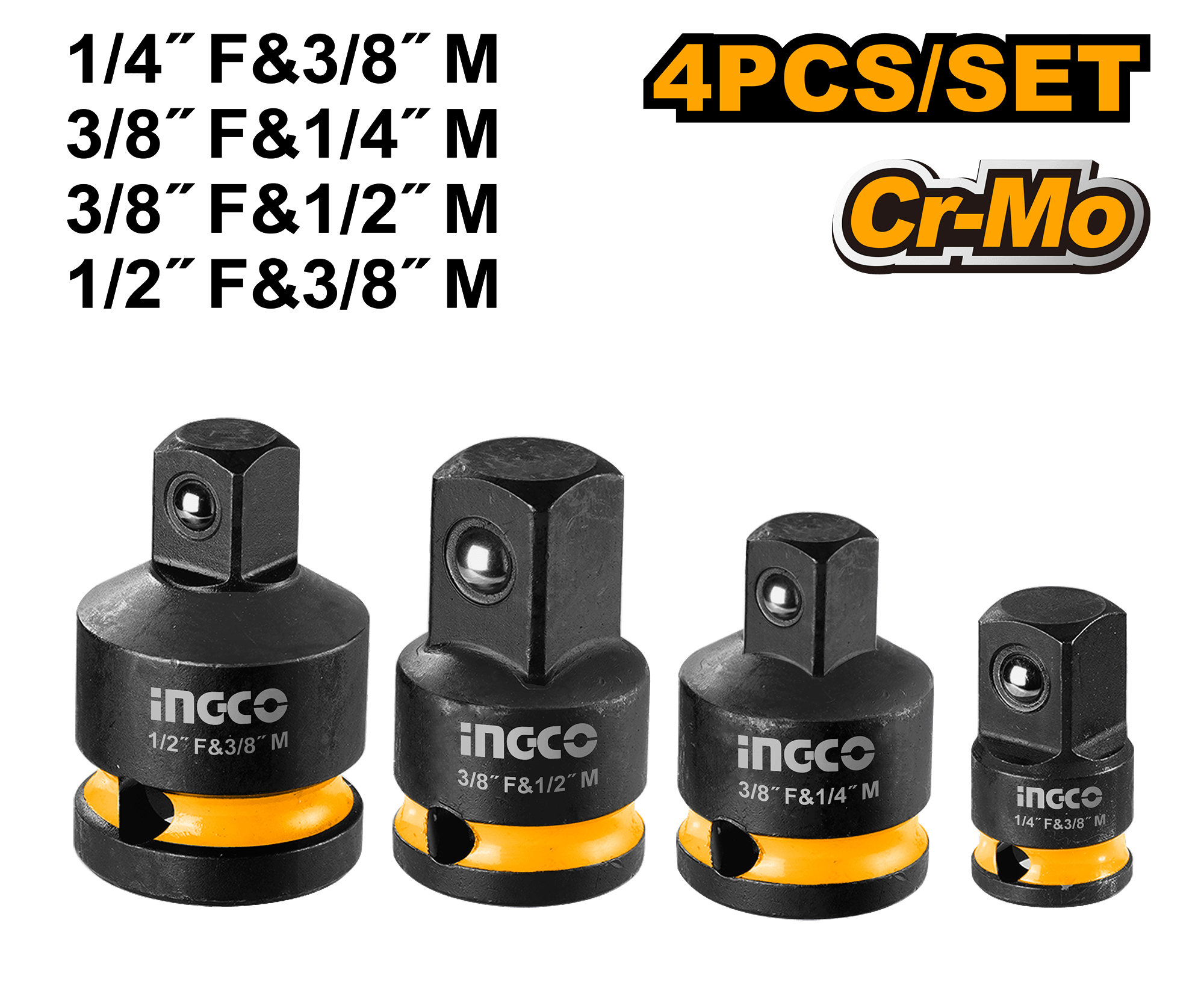 Adaptoare Tubulara Impact Set 4buc