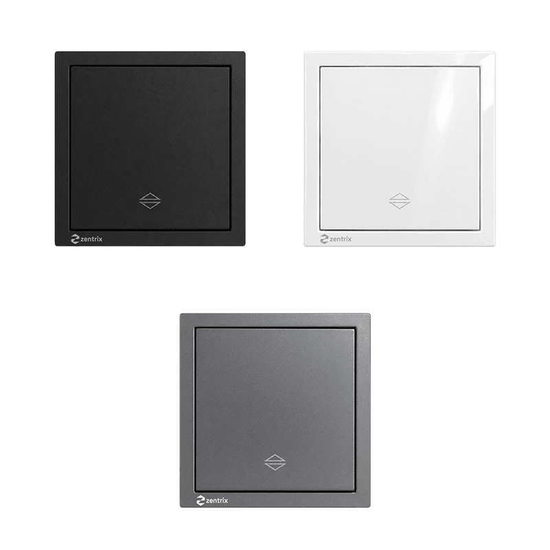 Intrerupator 1 clapeta cap-scara – 16A, 250V, 80 x 80 mm ALB