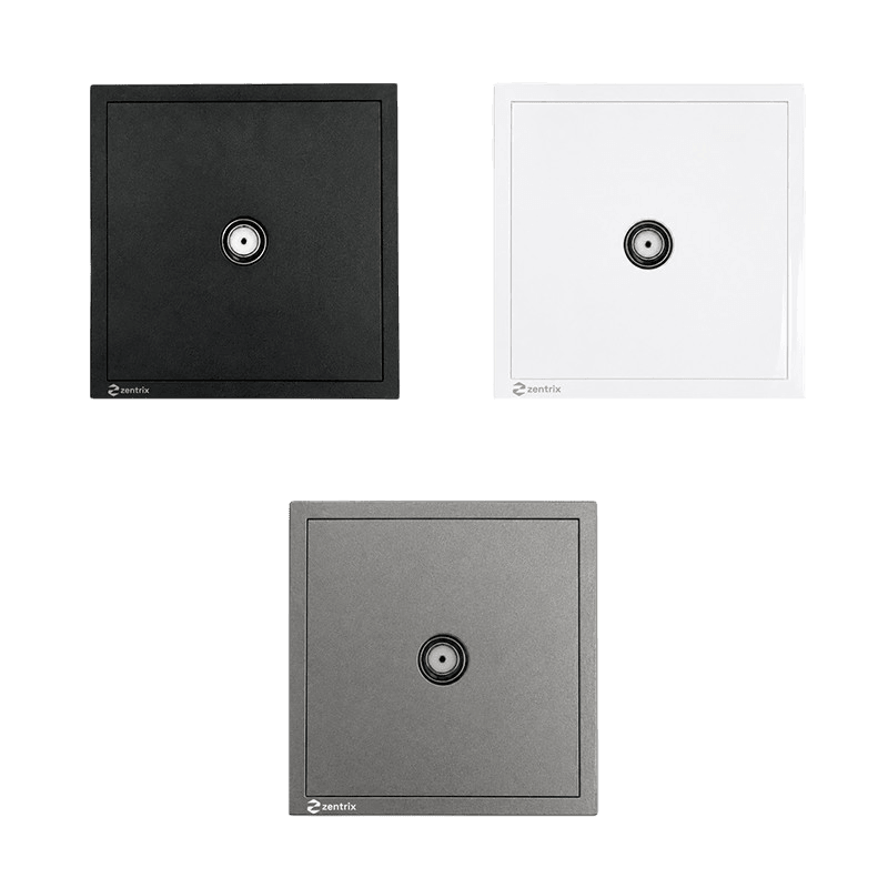 Priza TV / SAT  80 x 80 mm ALBA