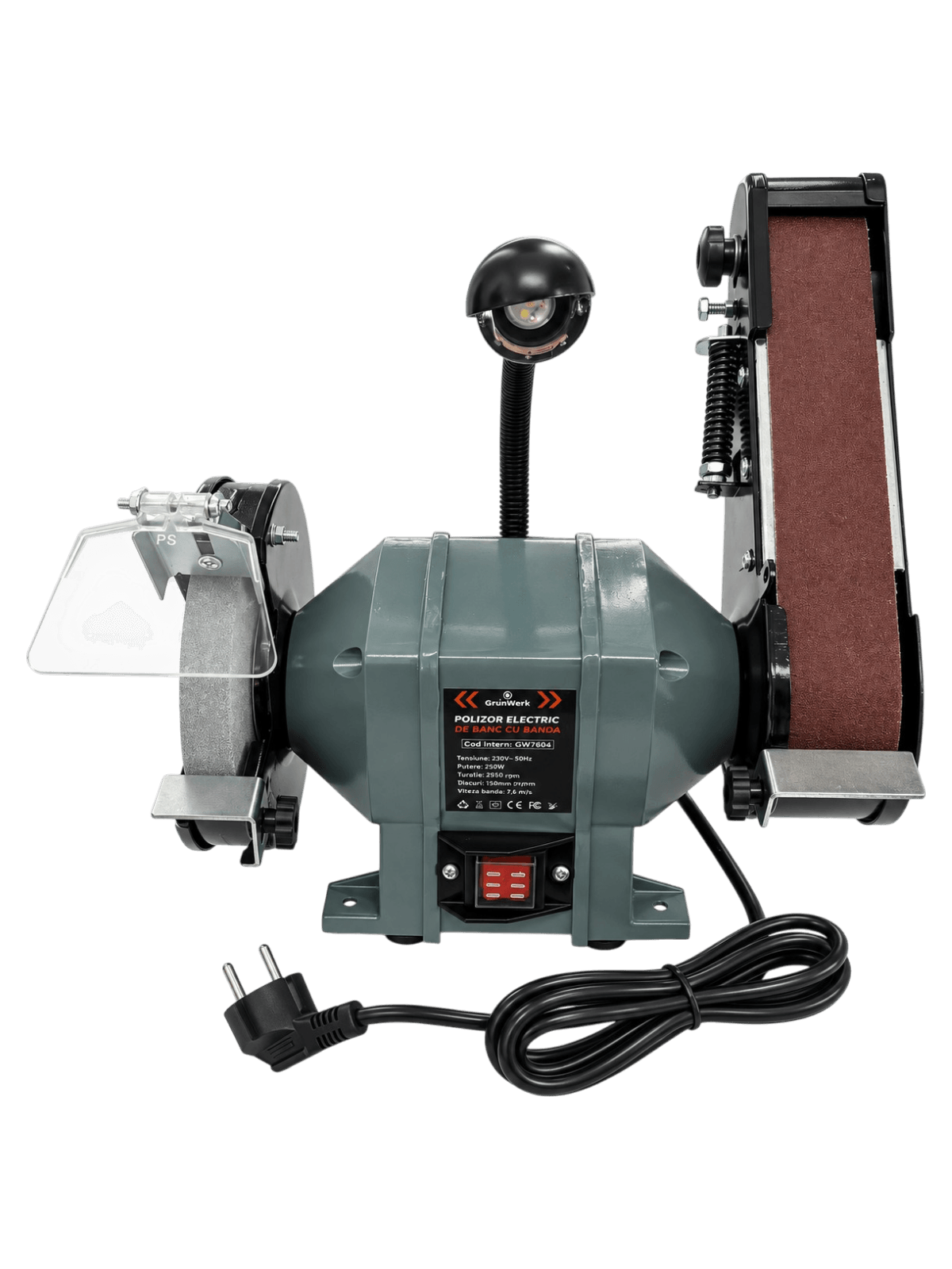 Polizor electric de banc cu banda 250W