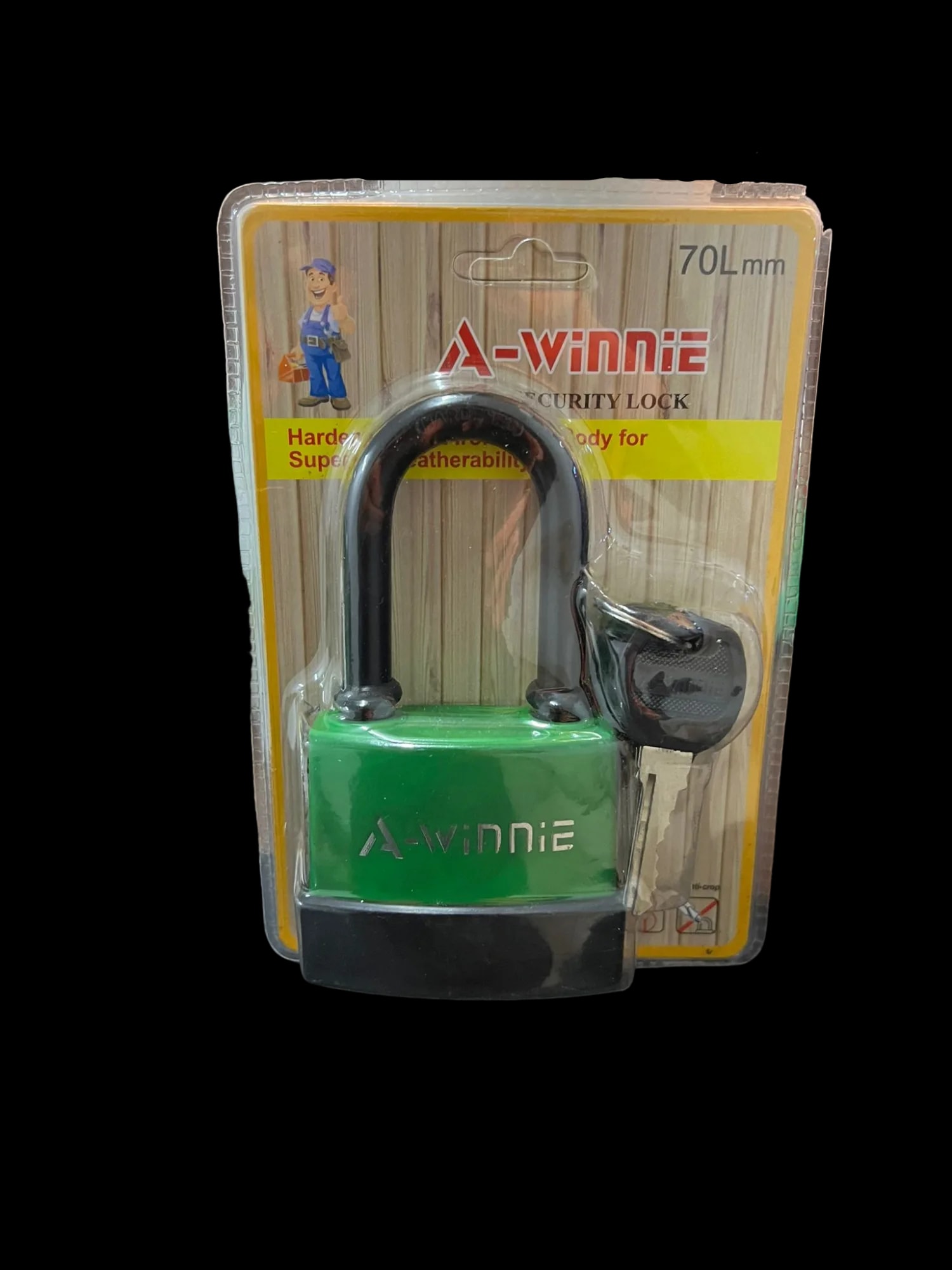 Lacat cu Protectie Lung 80mm