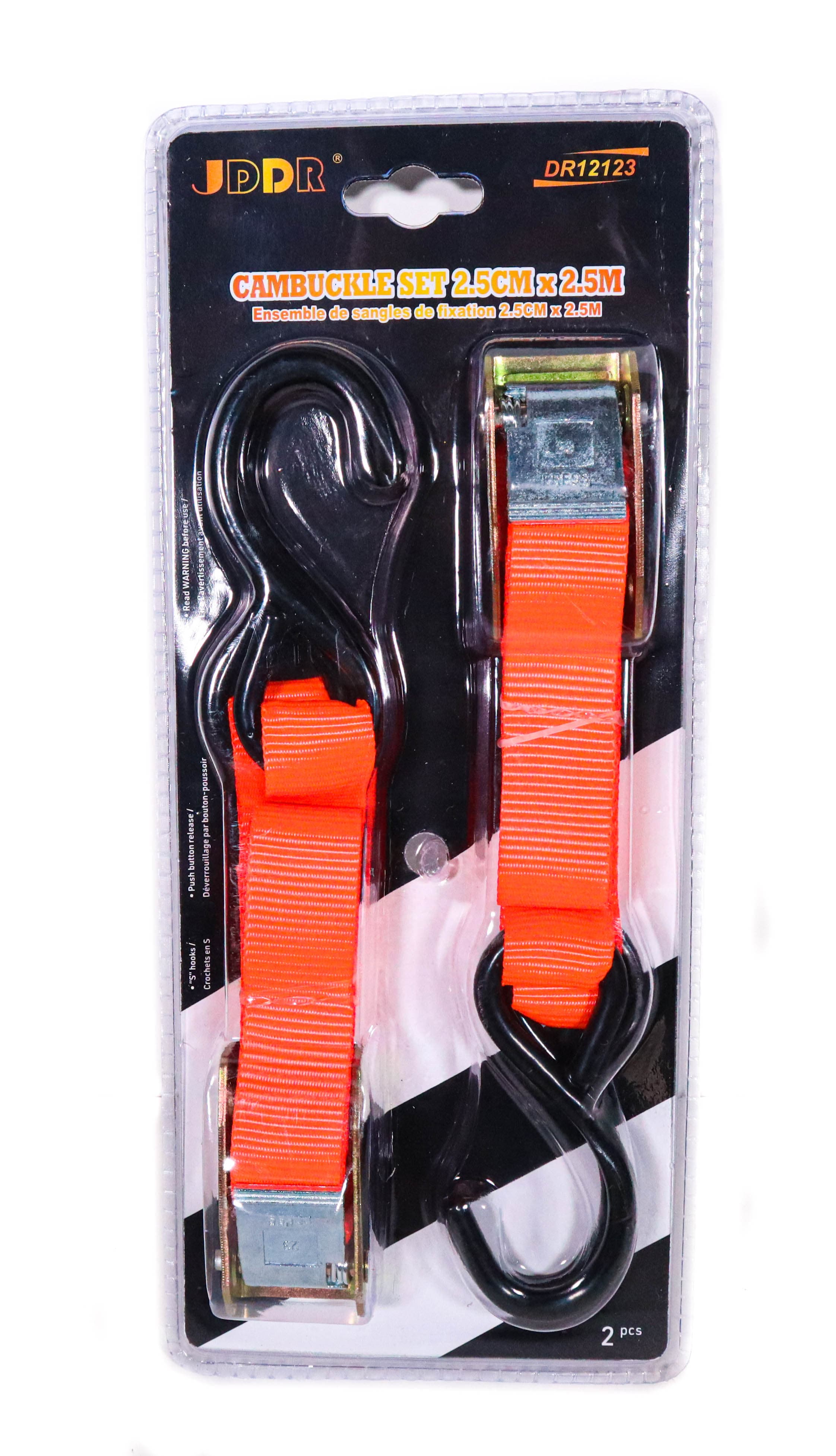 Centura Mica Bagaj 2.5cmx 4.5M Carlig Plastic 12105