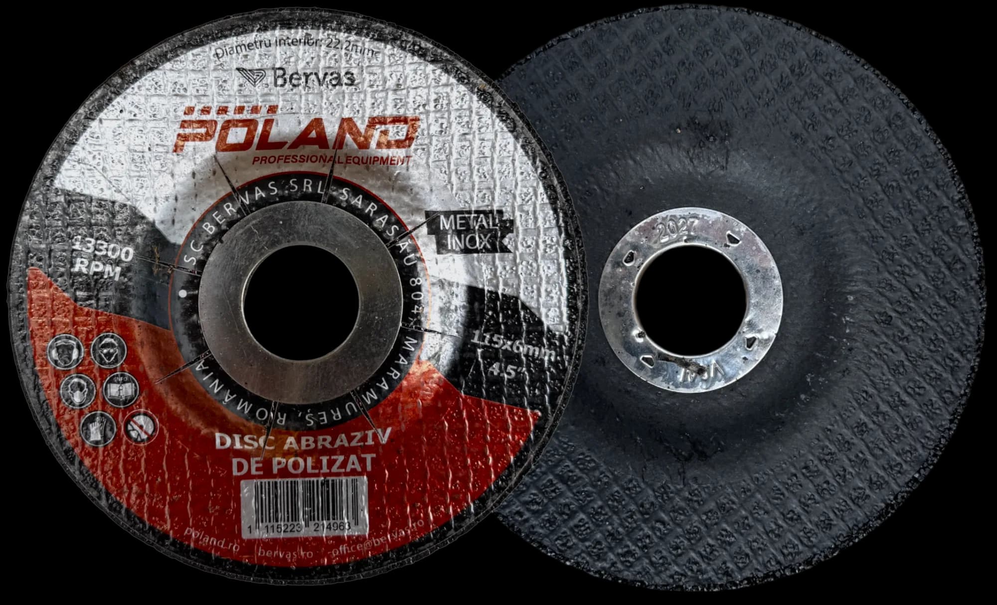 Disc Abraziv Poland pentru Polizat 180x6.0mm