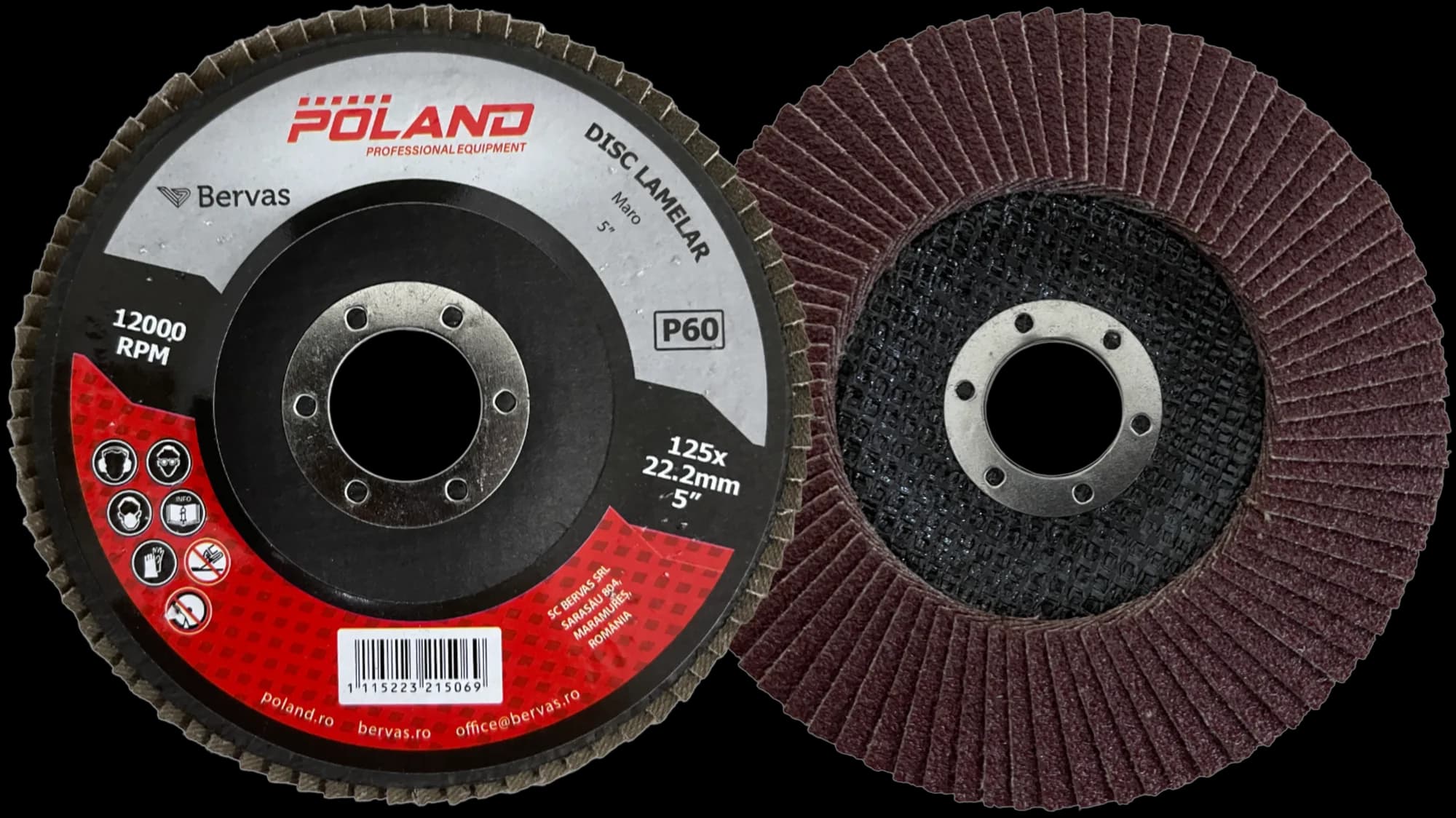 Disc Lamelar Poland Maro 125mm P40