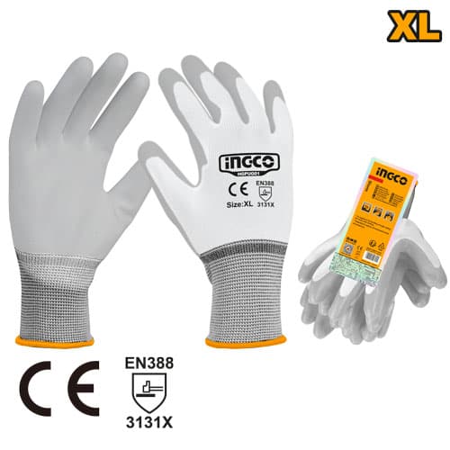 Manusi Protectie 2 Straturi PU XL