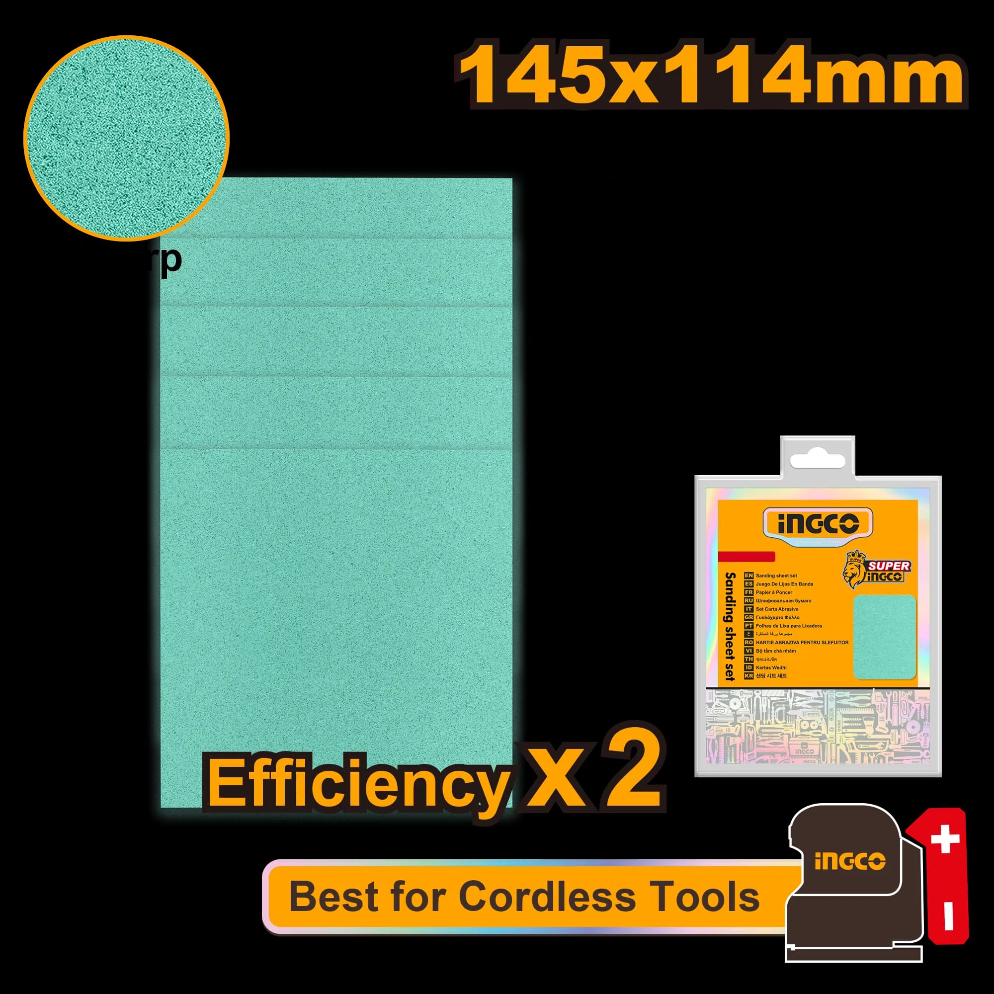 Foi Abrazive pentru Slefuitor 145x114mm