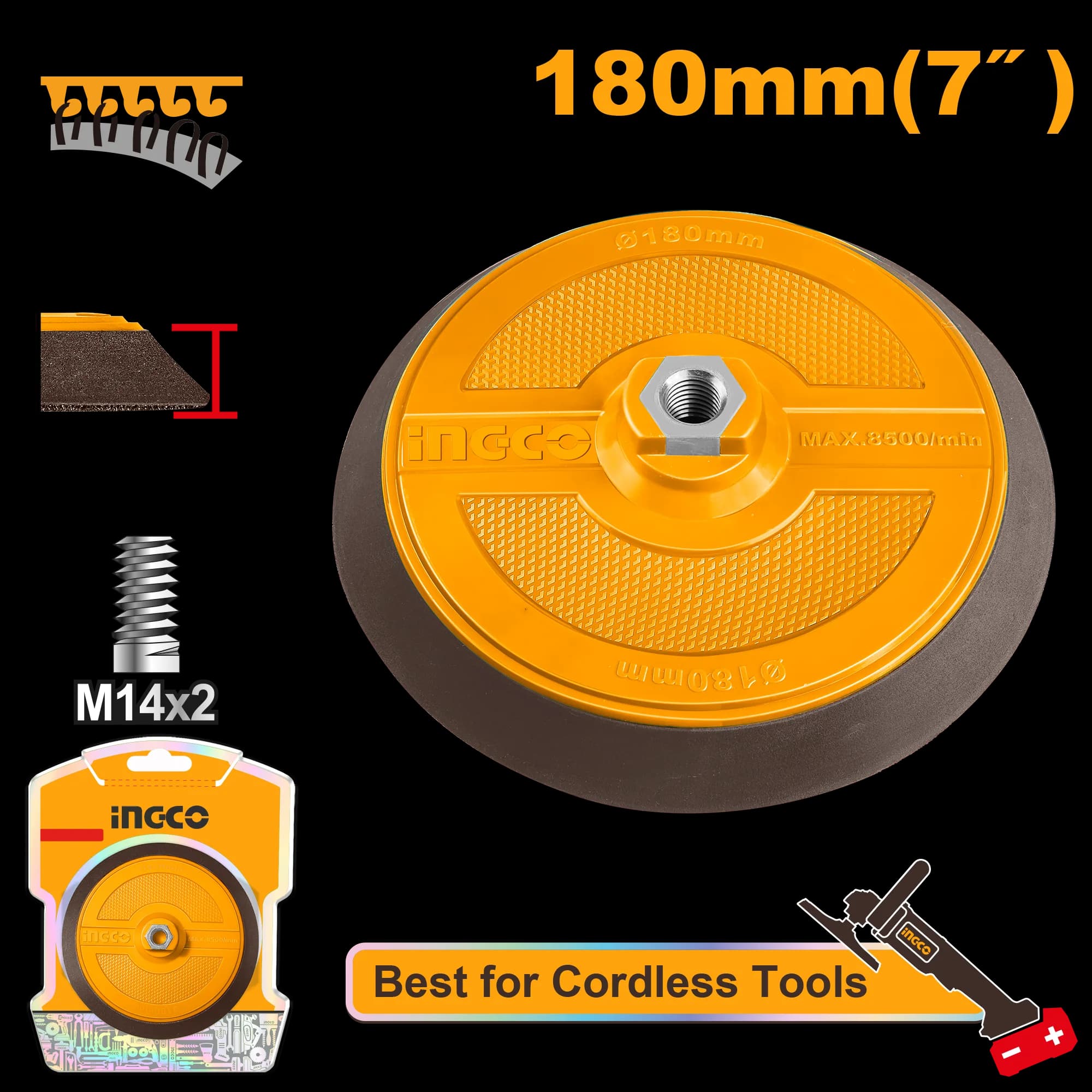 Suport pentru Polish cu Scai 180mm