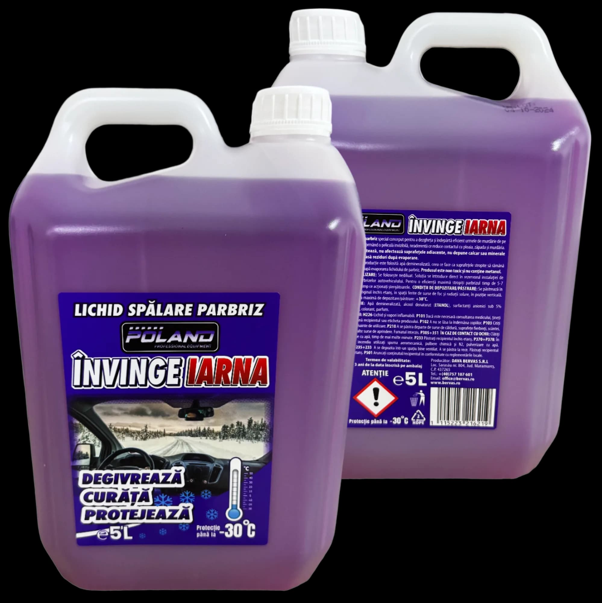 Solutie Spalare Parbriz 5L -30grade