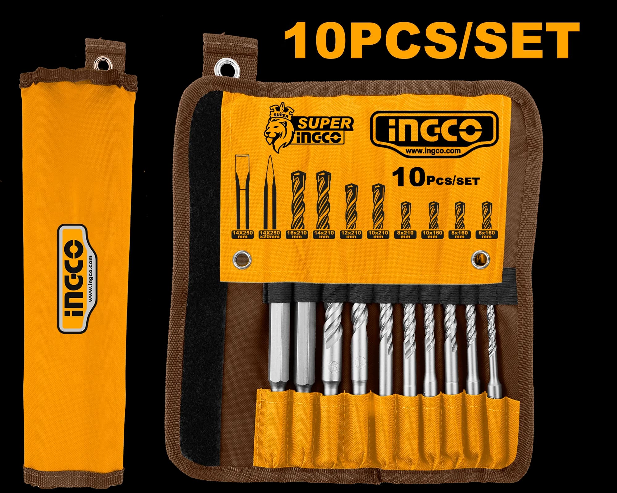 Set Burghie SDS 10buc