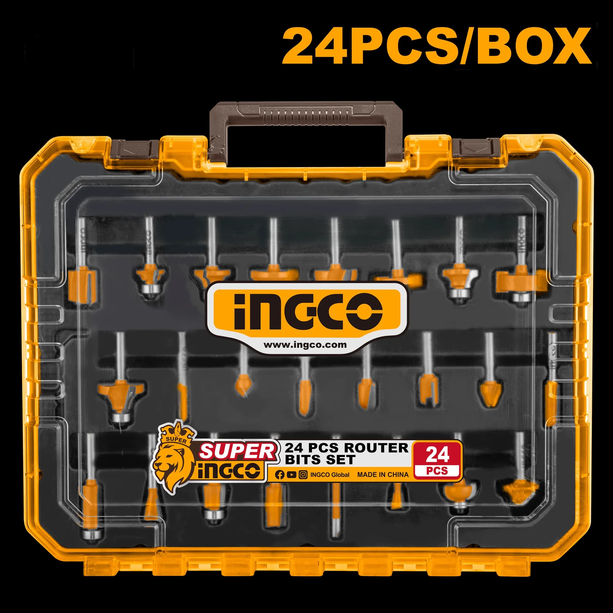 Accesorii Oberfreza 6mm Set Industrial 24buc